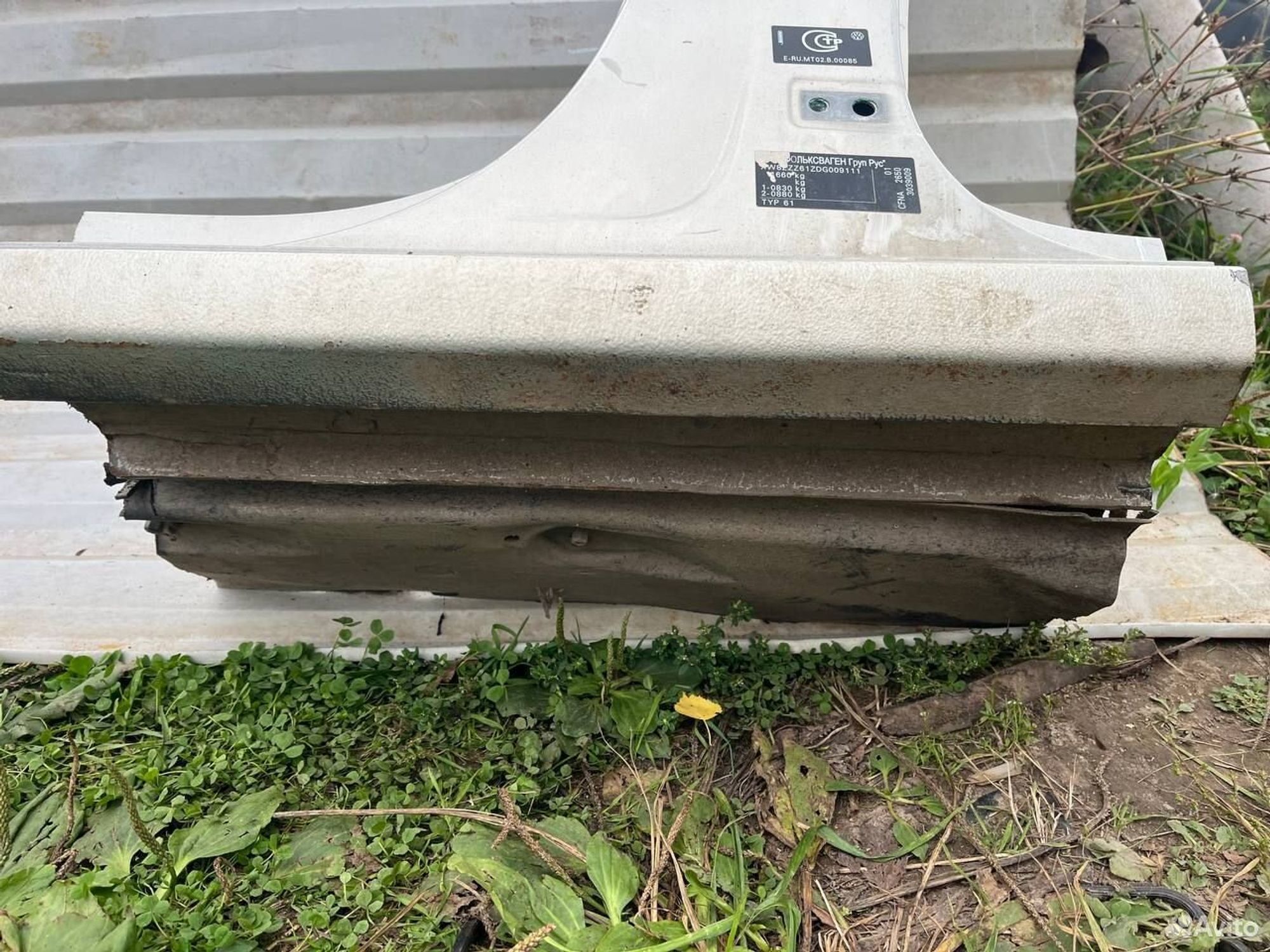 Стойка кузова левая Polo 5, 7000 рублей, Семиозерка