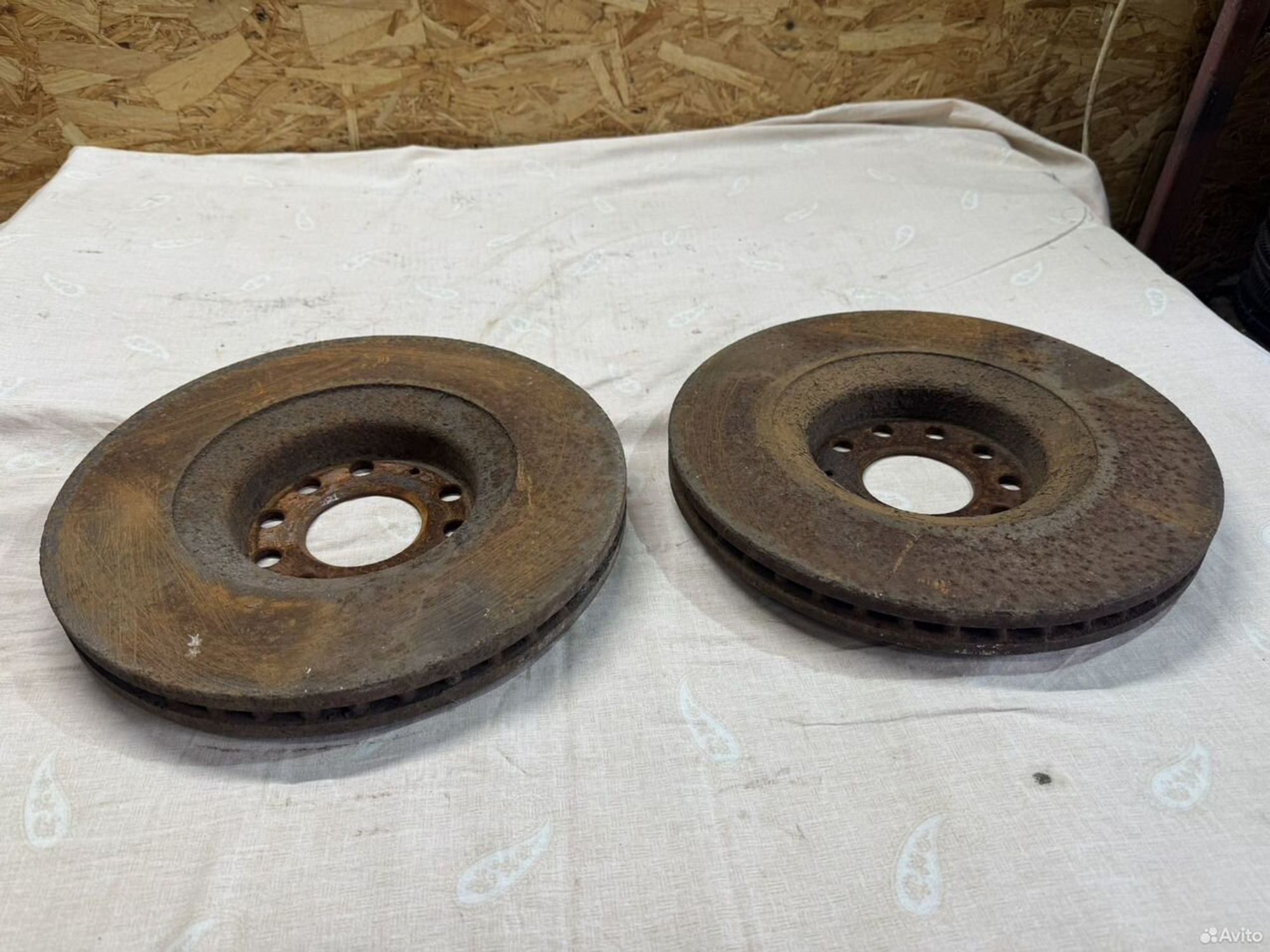 Диски тормозные Audi S4 B6/ A4 B7, 4000 рублей, Семиозерка