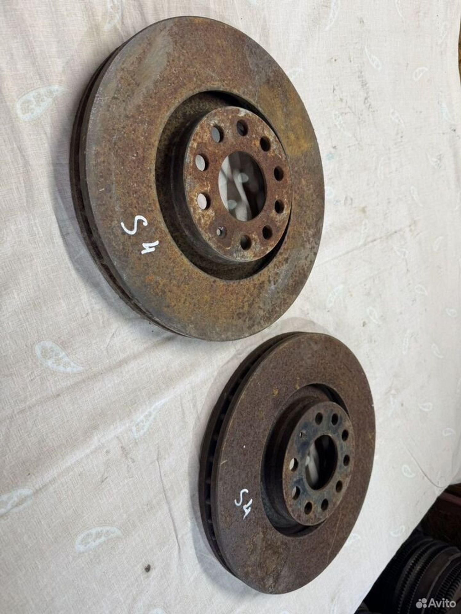 Диски тормозные Audi S4 B6/ A4 B7, 4000 рублей, Семиозерка
