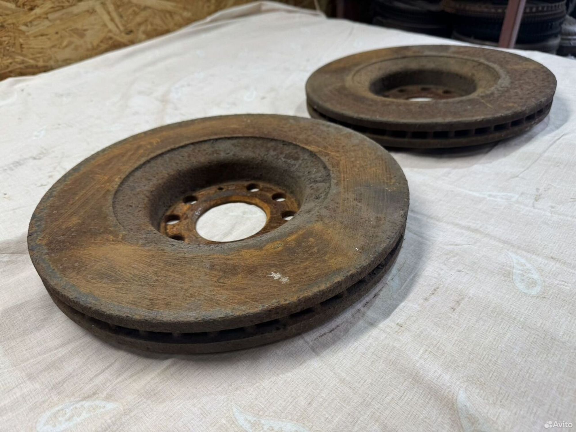 Диски тормозные Audi S4 B6/ A4 B7, 4000 рублей, Семиозерка