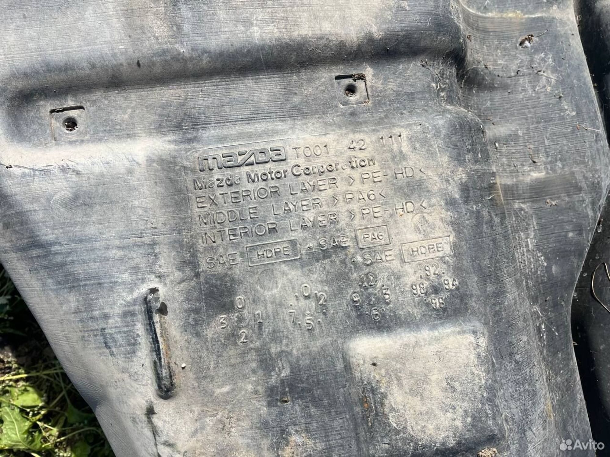 Бак топливный Mazda Milenia, 2000 рублей, Семиозерка