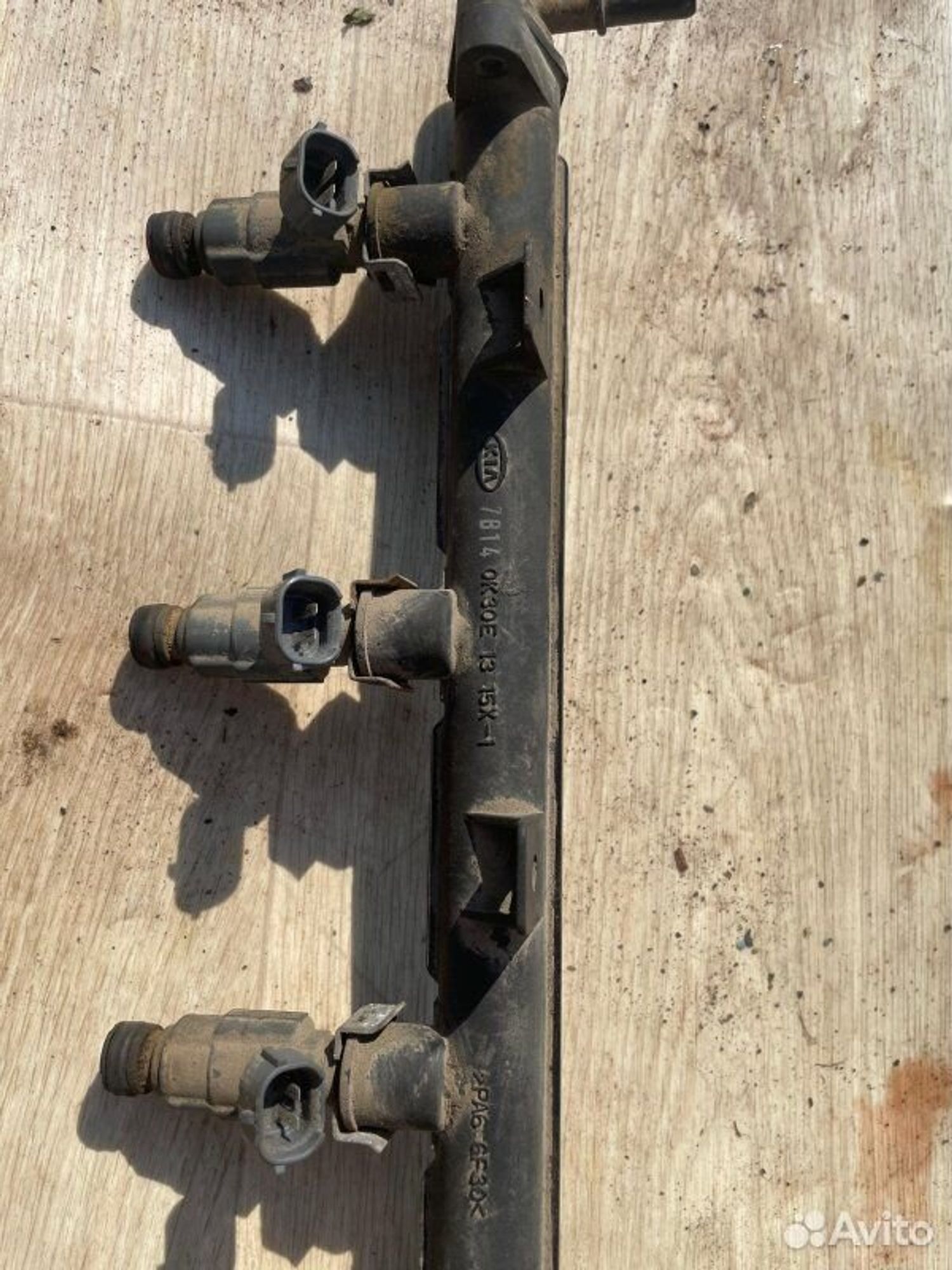 Топливная рейка Kia Spectra SD S6D 2007, 2500 рублей, Семиозерка