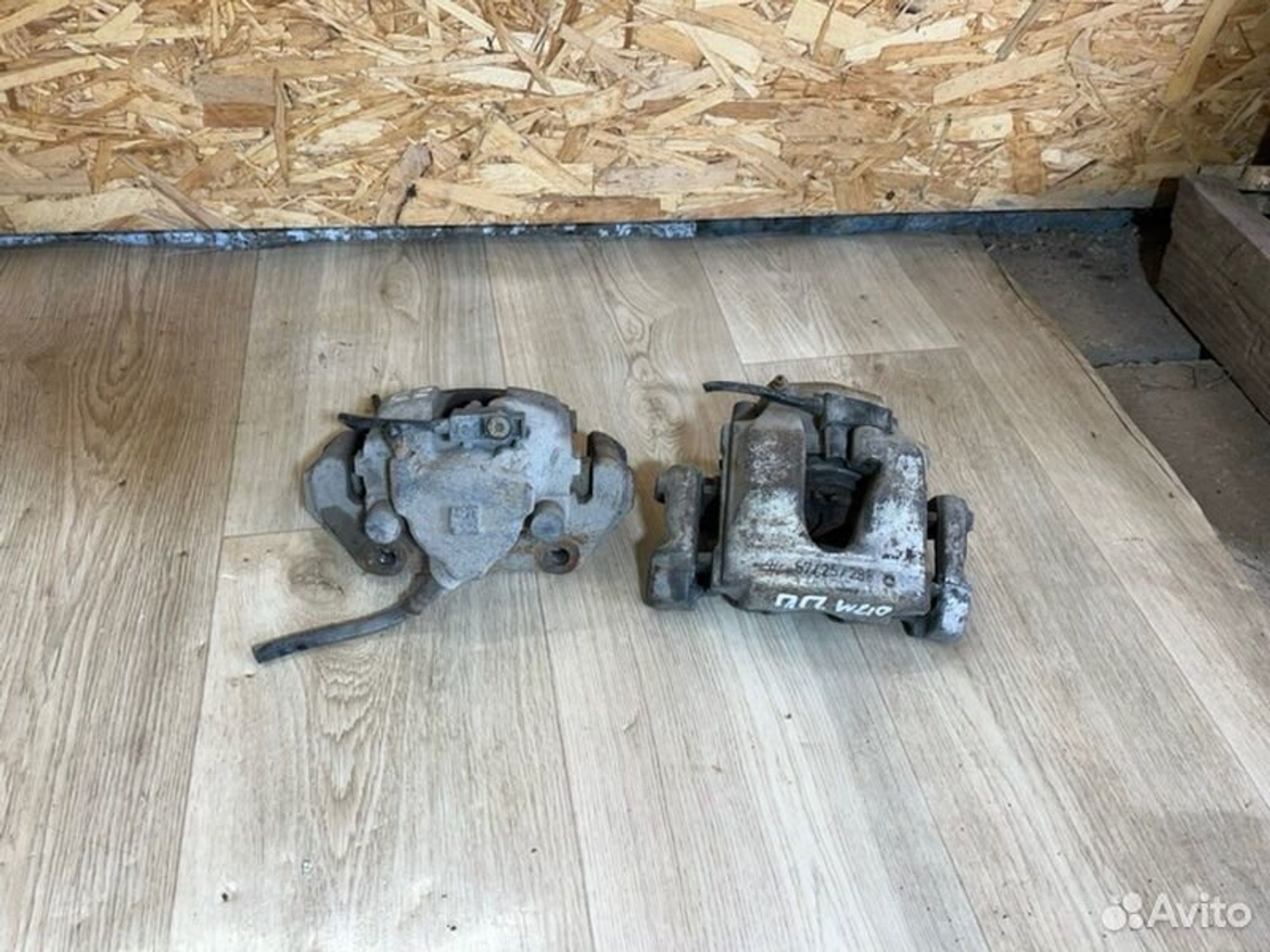 Суппорт тормозной передний Mercedes E240 W210, 2000 рублей, Семиозерка