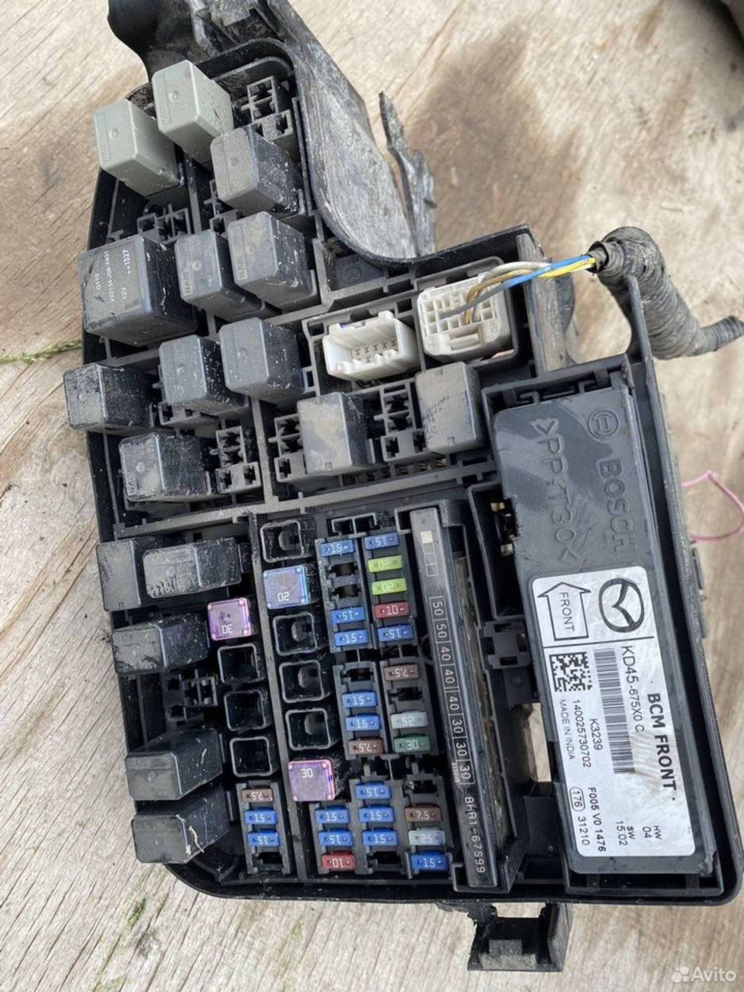 Блок предохранителей мазда 3 бм, 4000 рублей, Семиозерка