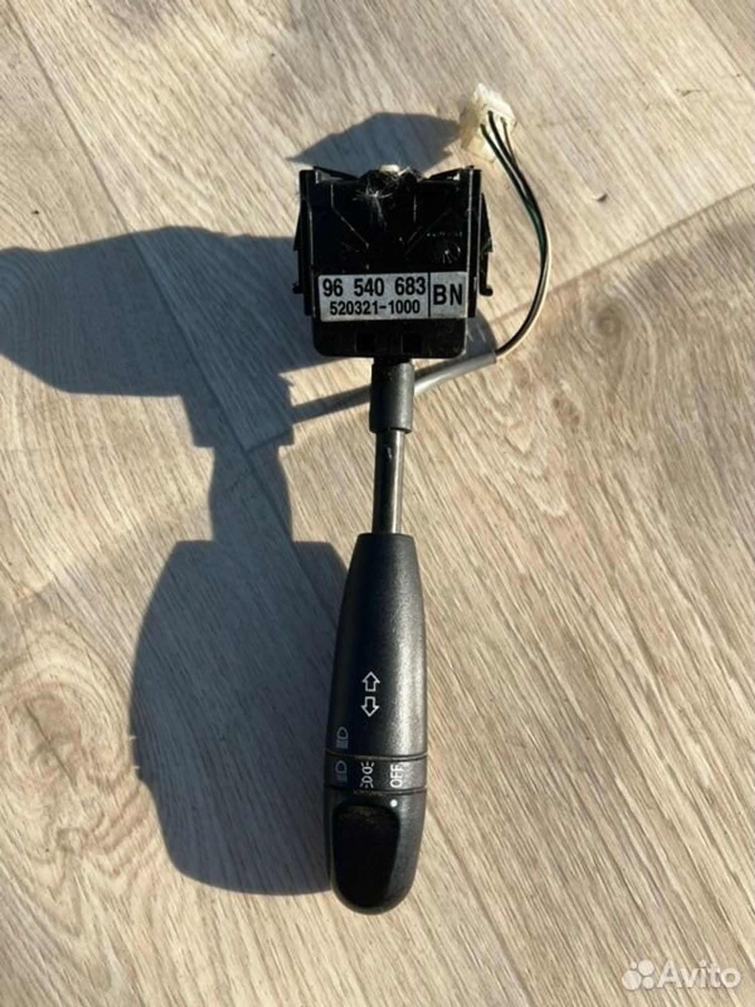 Подрулевой переключатель света Chevrolet Aveo T250, 500 рублей, Семиозерка