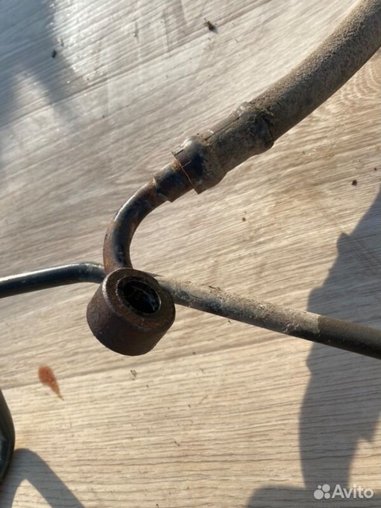 Трубка гидроусилителя руля Hyundai Accent G4EB, 1000 рублей, Семиозерка