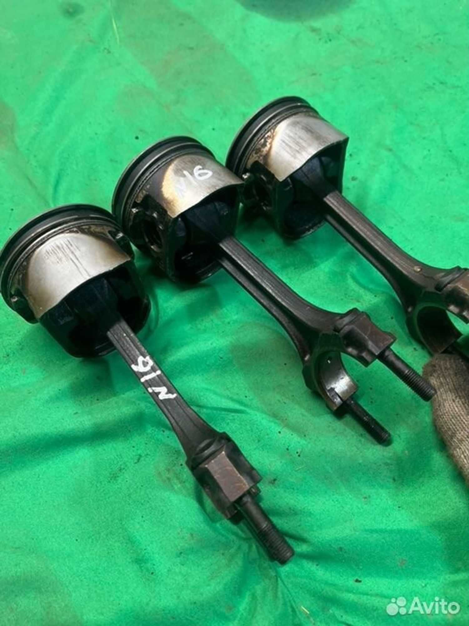 Поршень Nissan Almera N16 QG15DE 2005, 1000 рублей, Семиозерка