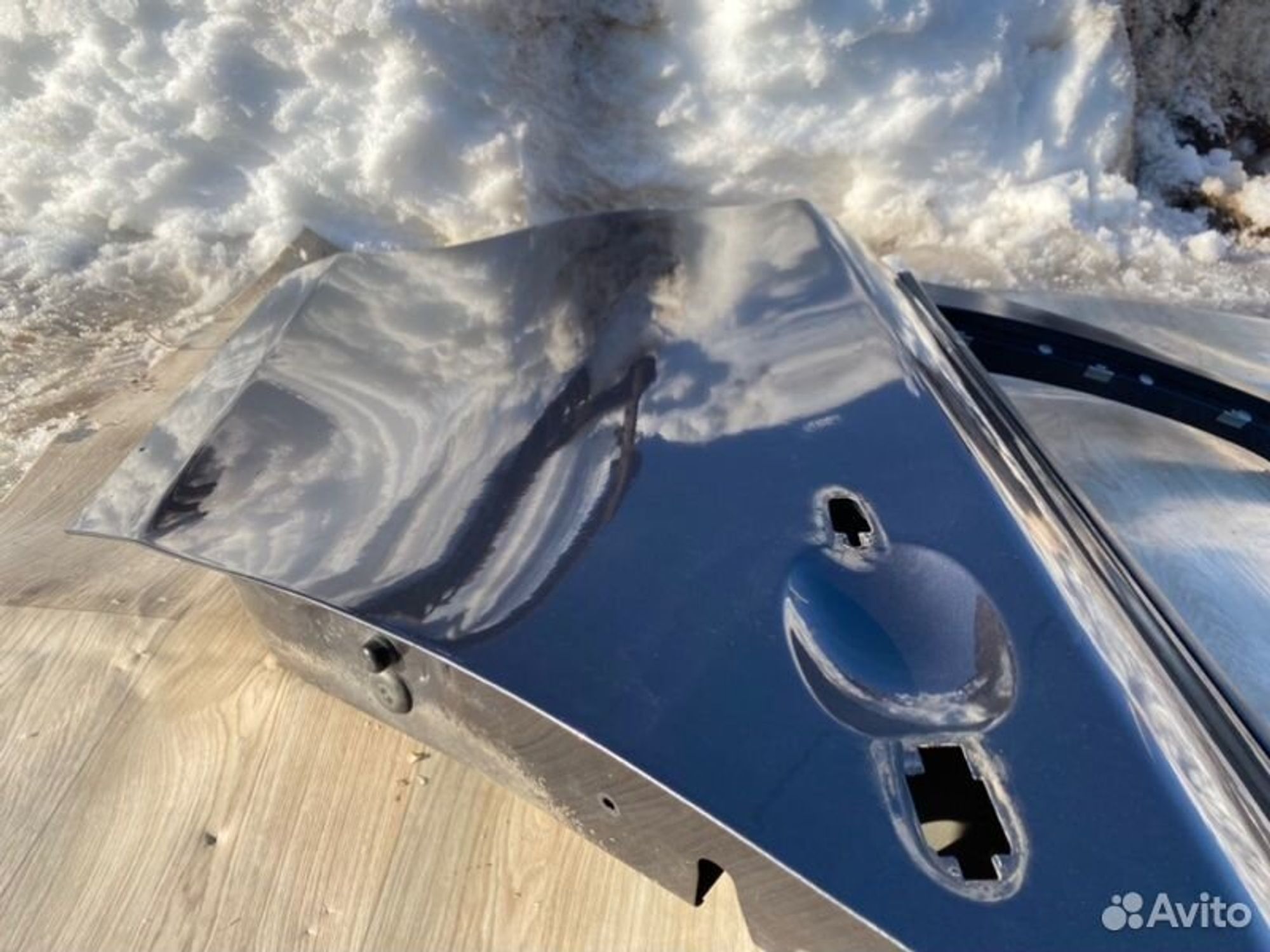 Дверь боковая задняя левая Bmw 1 E87 M47D20 2006, 7000 рублей, Семиозерка