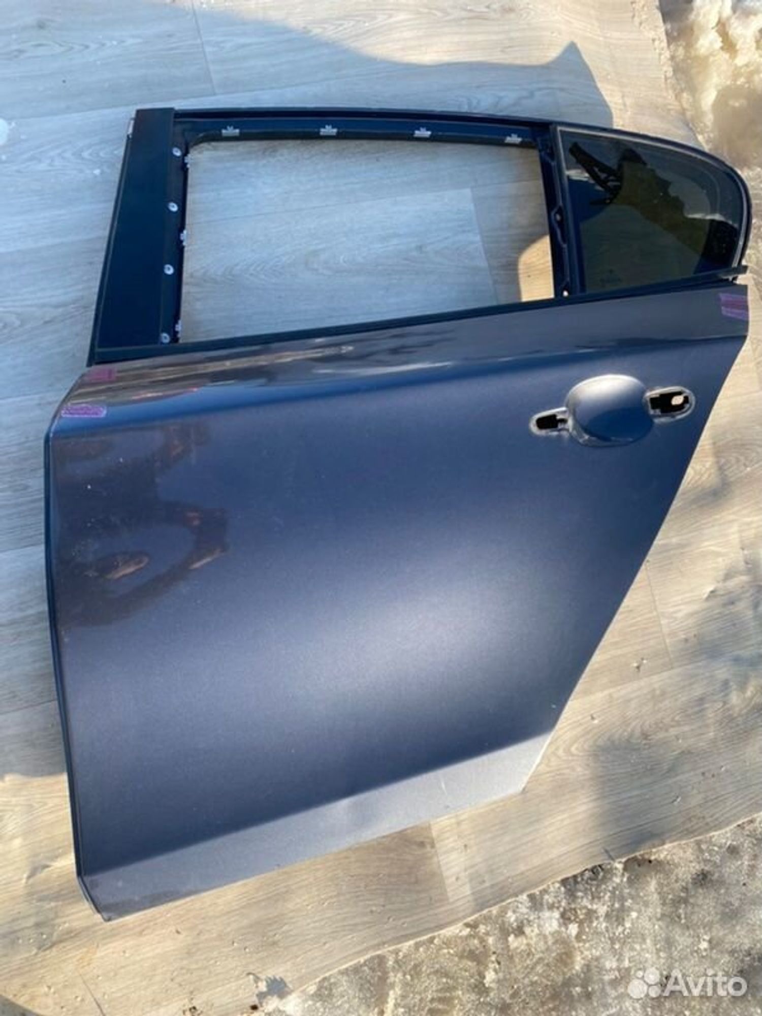 Дверь боковая задняя левая Bmw 1 E87 M47D20 2006, 7000 рублей, Семиозерка