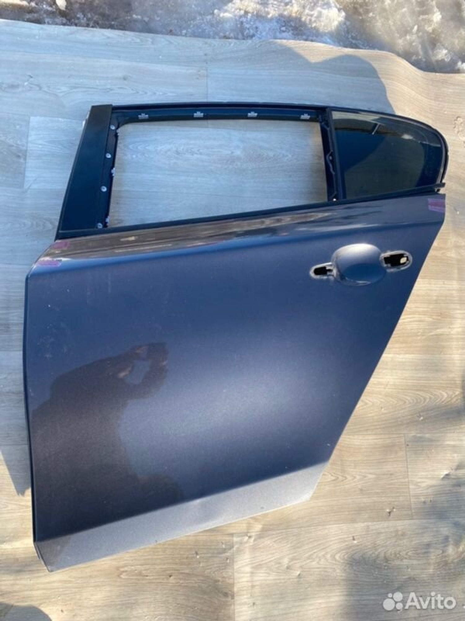 Дверь боковая задняя левая Bmw 1 E87 M47D20 2006, 7000 рублей, Семиозерка