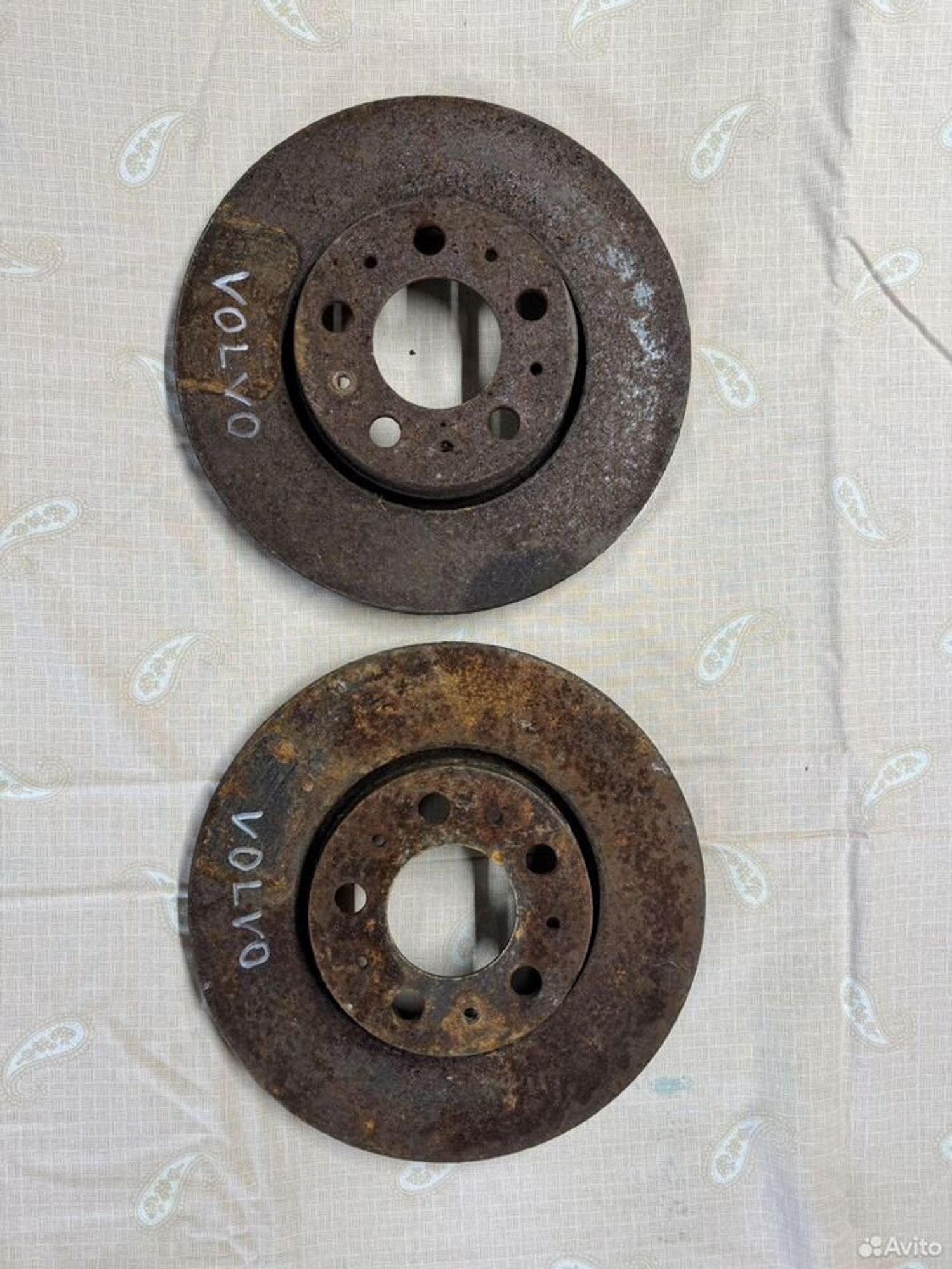 Диски тормозные volvo s60 xc70, 3000 рублей, Семиозерка