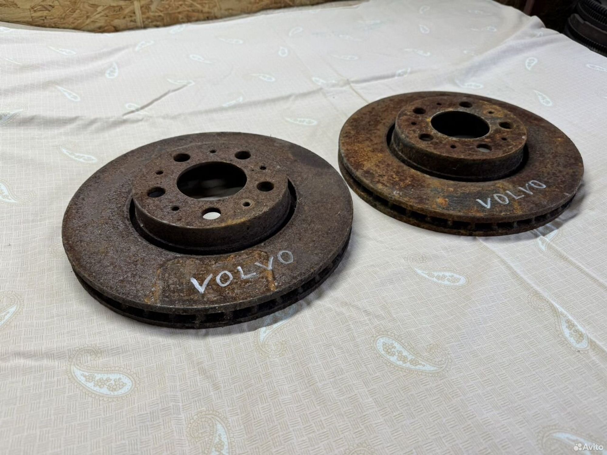 Диски тормозные volvo s60 xc70, 3000 рублей, Семиозерка