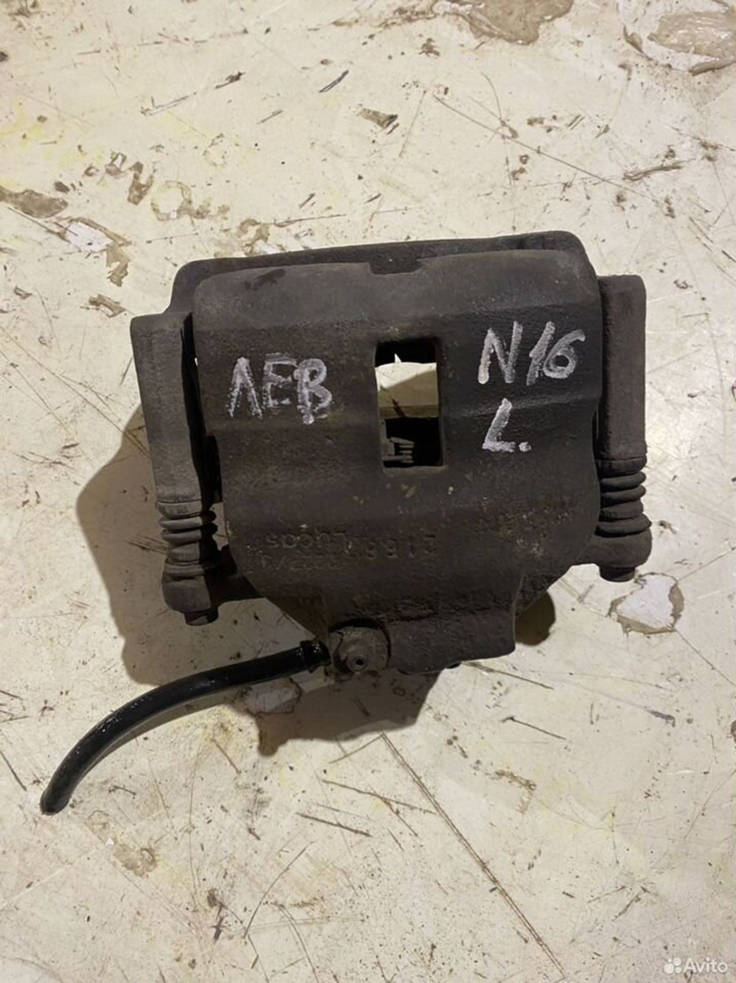 Суппорт передний левый Nissan Almera n16, 2000 рублей, Семиозерка