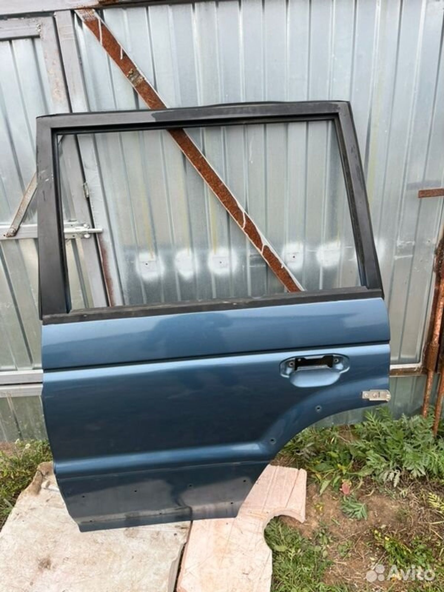 Дверь боковая задняя левая Mitsubishi Pajero 6G72, 5000 рублей, Семиозерка