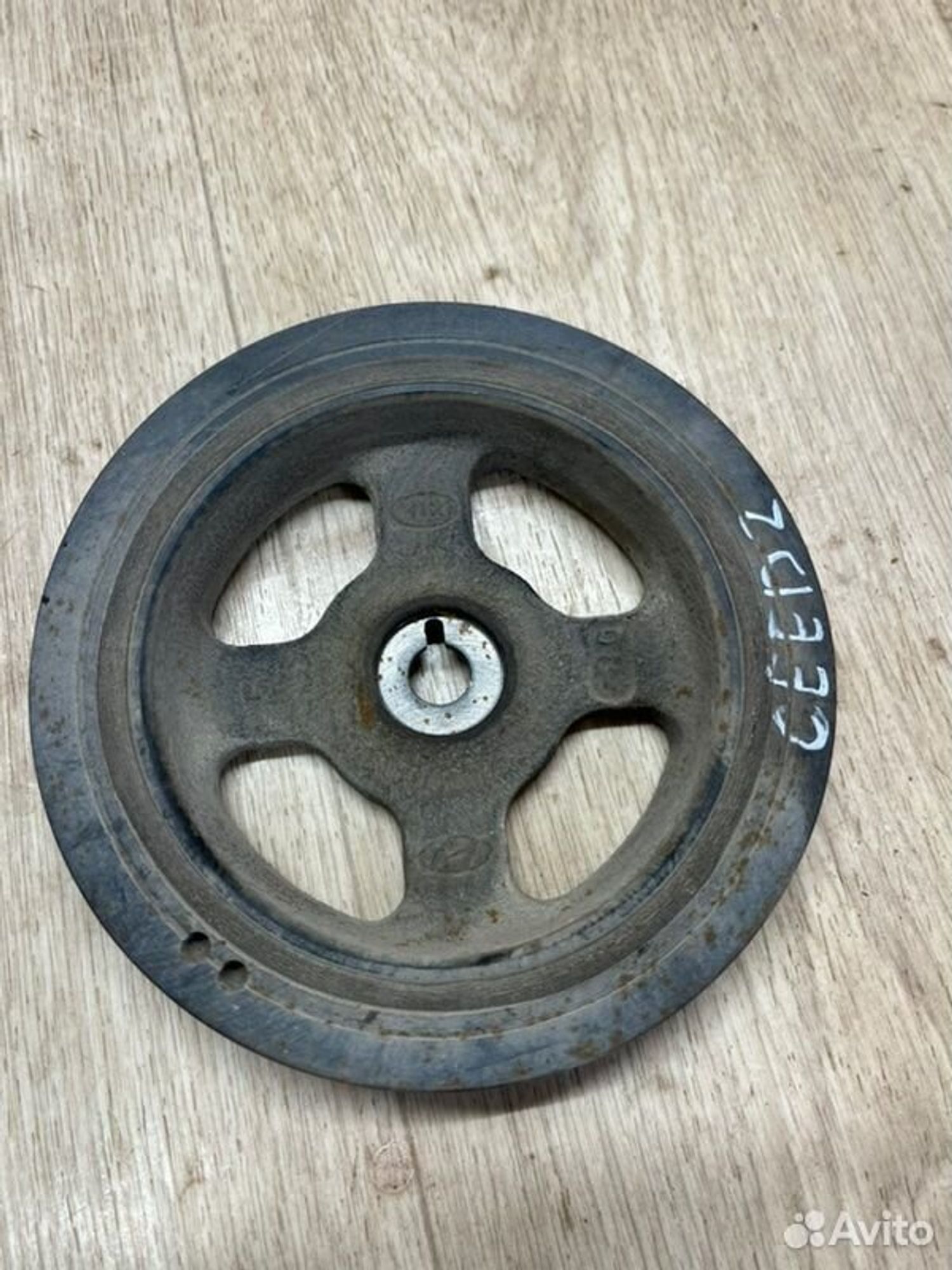 Шкив коленвала Kia Ceed JD G4FG 2013, 3000 рублей, Семиозерка