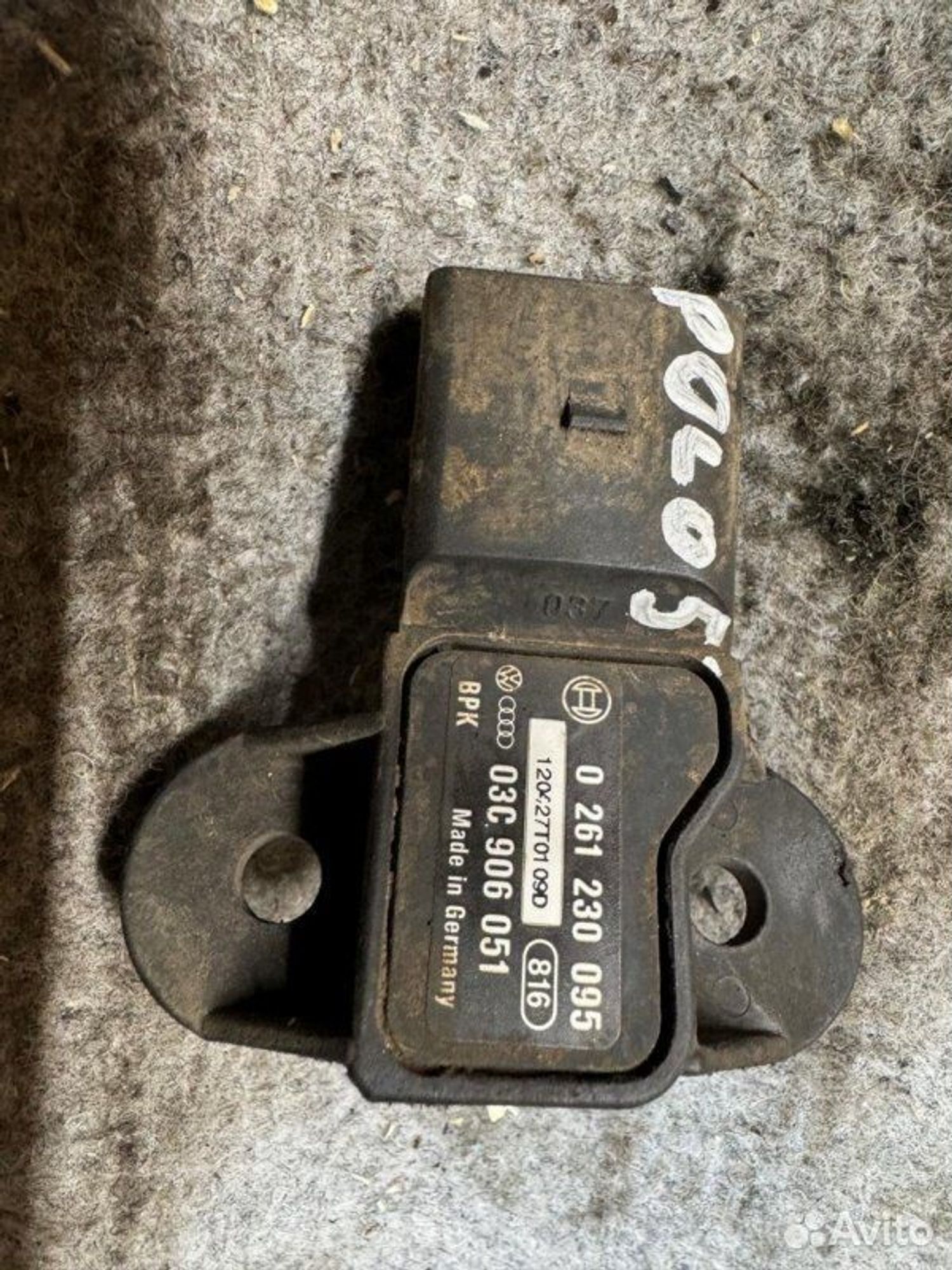 Датчик абсолютного давления Volkswagen Polo CFN, 1000 рублей, Семиозерка