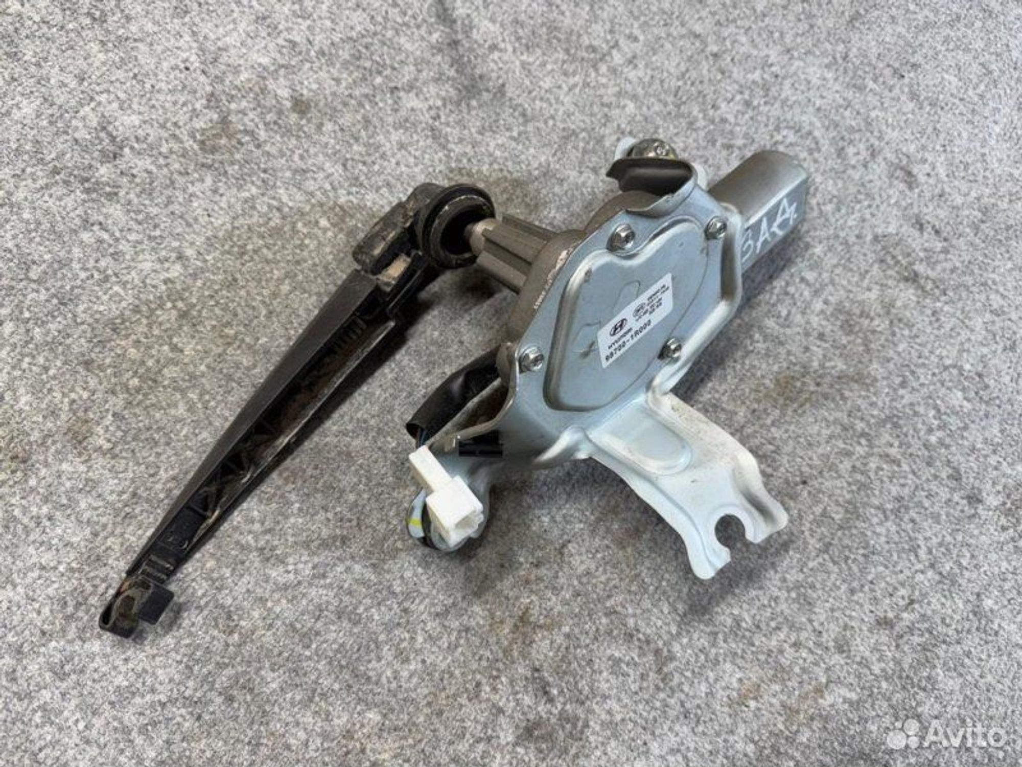 Мотор дворников задний Hyundai Solaris G4FC 2013, 1600 рублей, Семиозерка