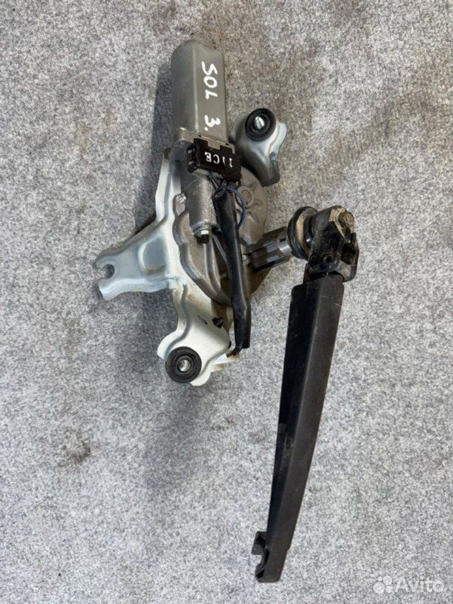 Мотор дворников задний Hyundai Solaris G4FC 2013, 1600 рублей, Семиозерка