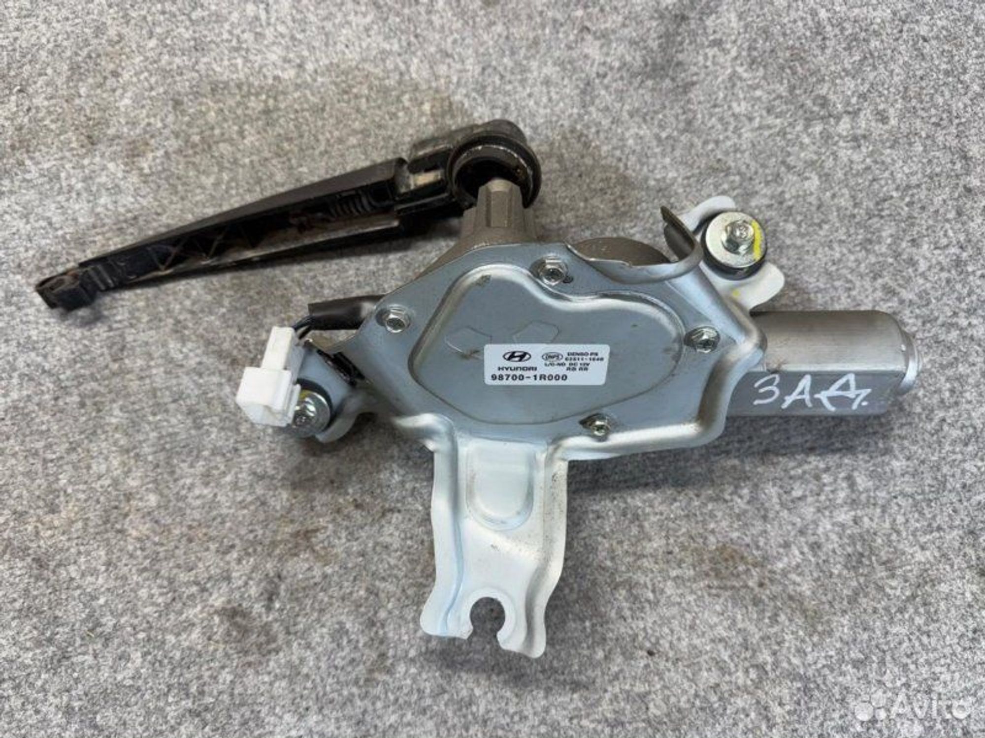 Мотор дворников задний Hyundai Solaris G4FC 2013, 1600 рублей, Семиозерка