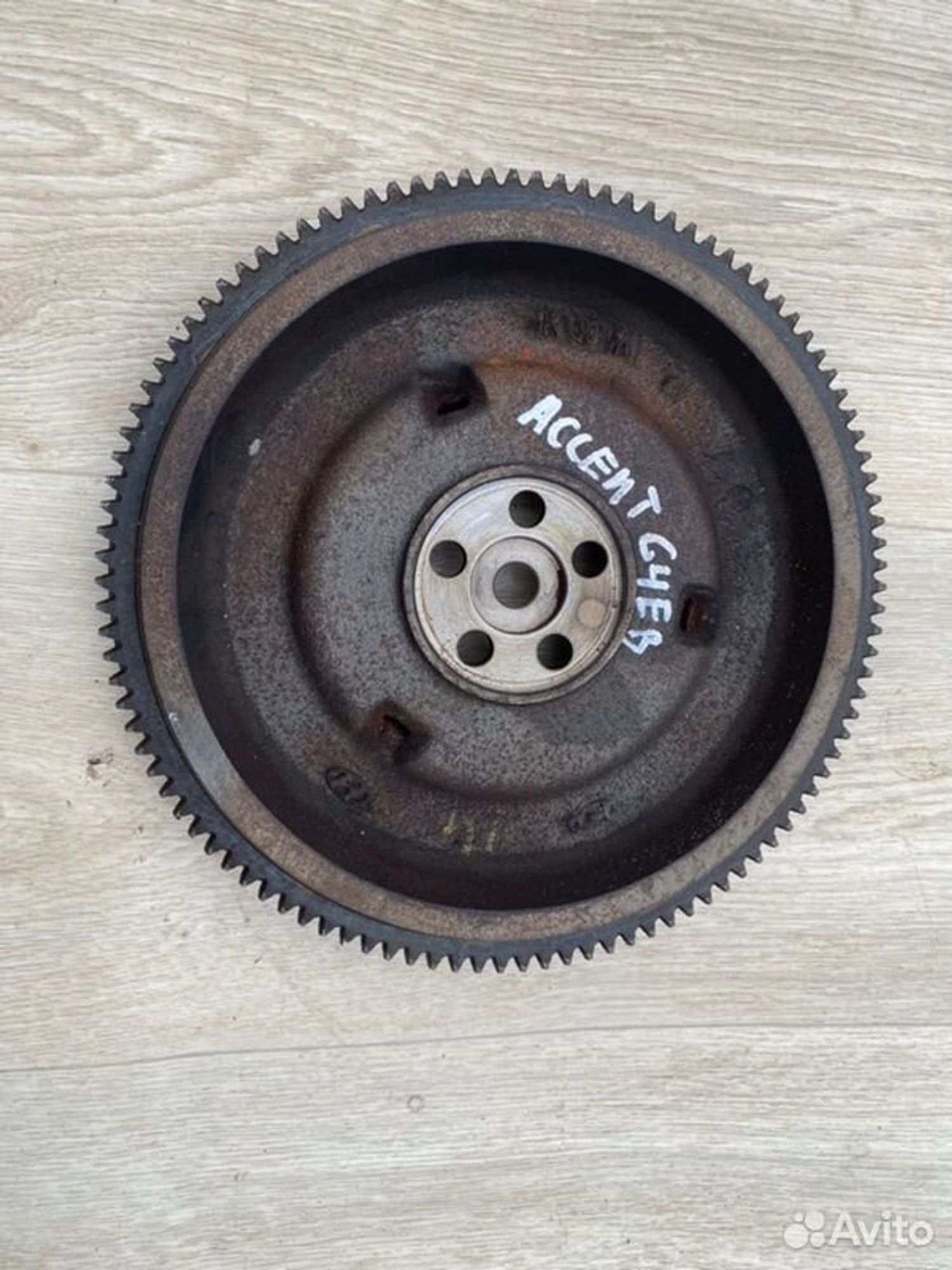 Маховик МКПП Hyundai Accent G4EB 2006, 1500 рублей, Семиозерка