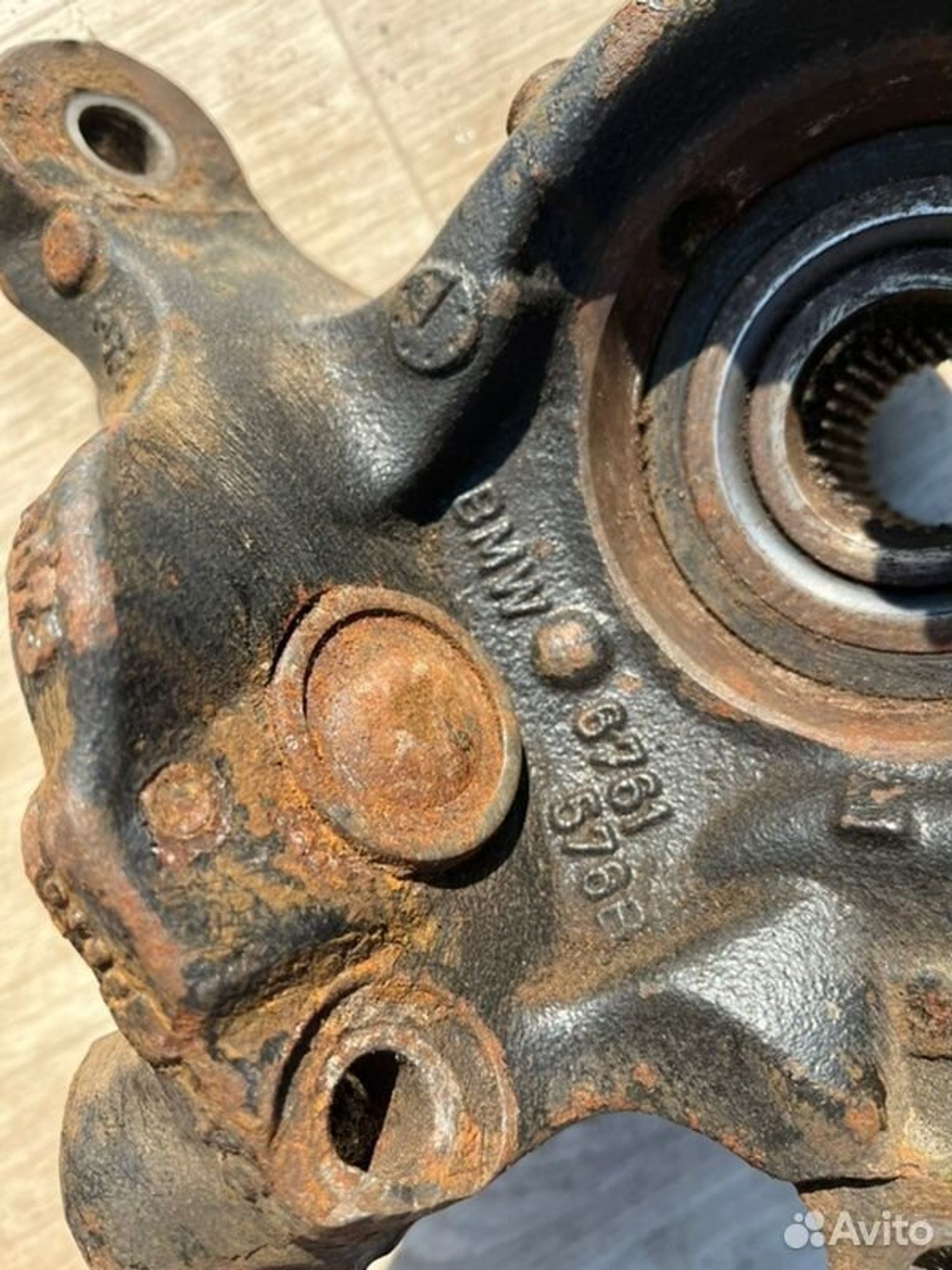 Кулак поворотный передний левый Bmw X5 E53 M57D30, 3000 рублей, Семиозерка