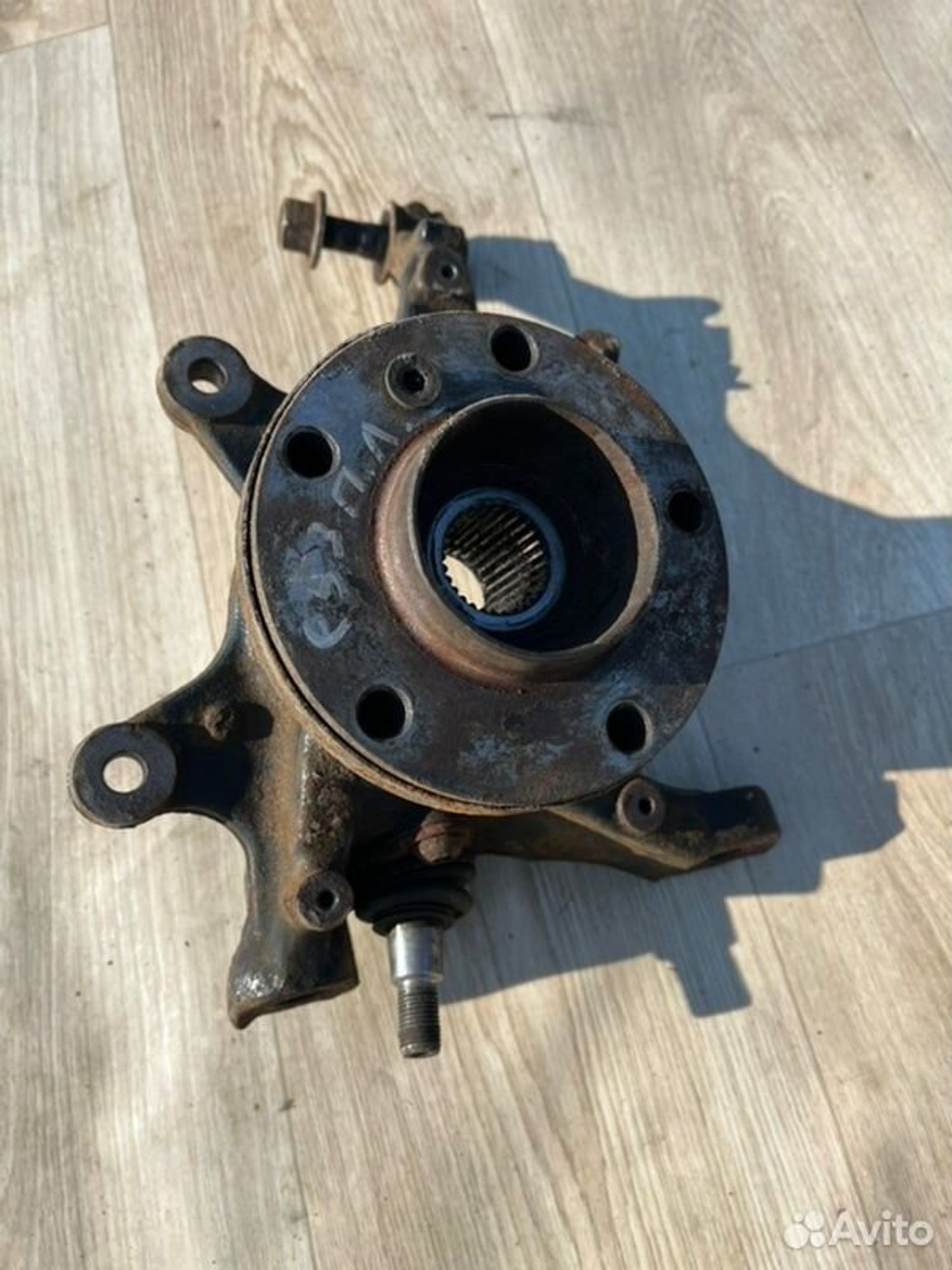 Кулак поворотный передний левый Bmw X5 E53 M57D30, 3000 рублей, Семиозерка