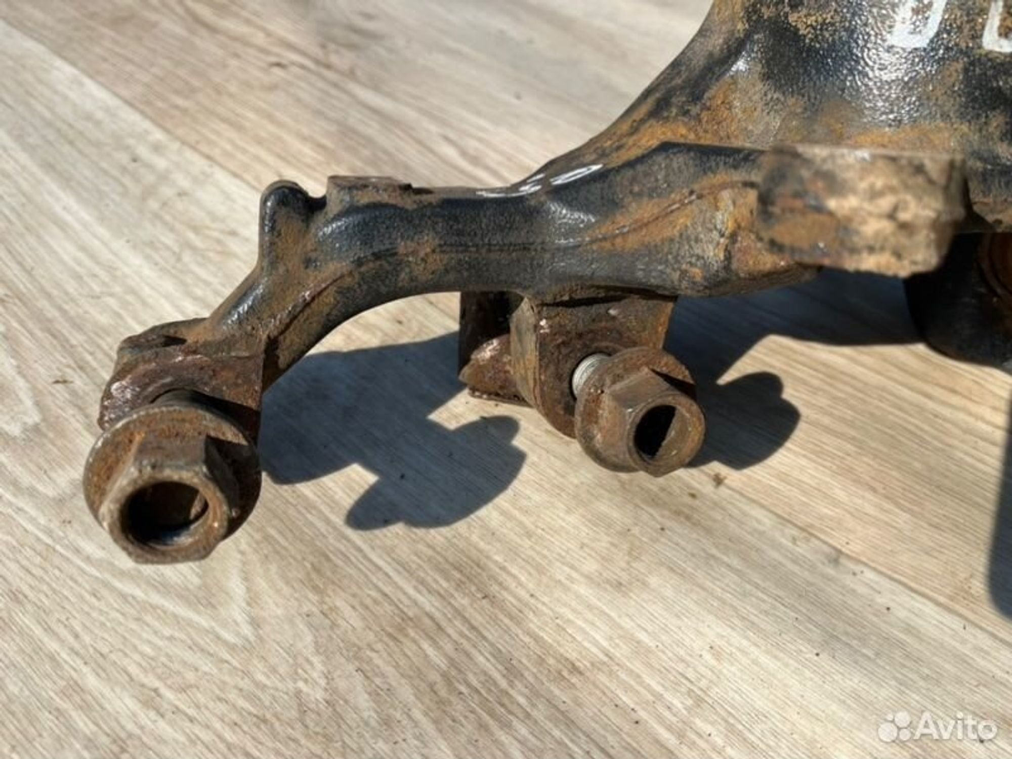 Кулак поворотный передний левый Bmw X5 E53 M57D30, 3000 рублей, Семиозерка