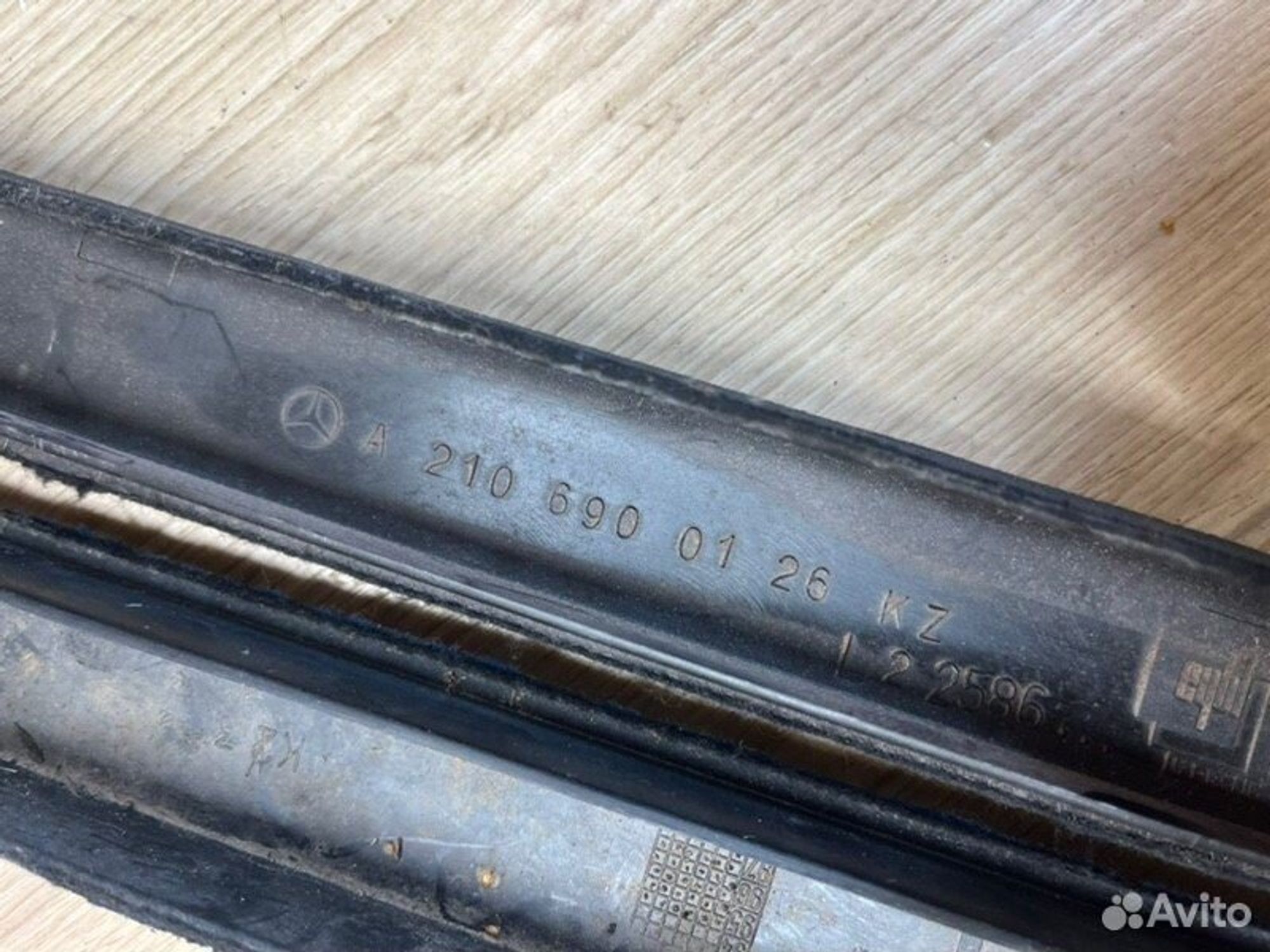 Накладка на порог салона Mercedes E240 W210, 1300 рублей, Семиозерка