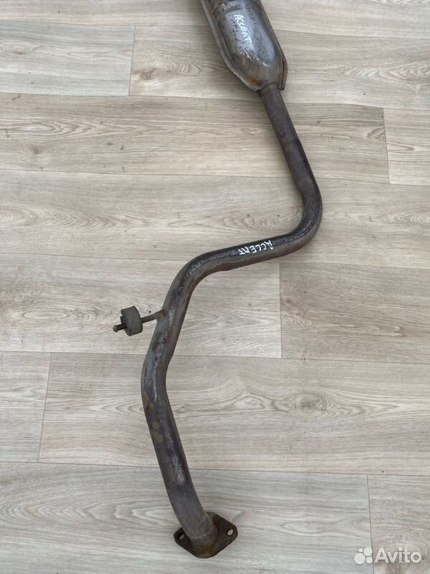 Резонатор глушителя Hyundai Accent G4EB 2006, 1800 рублей, Семиозерка