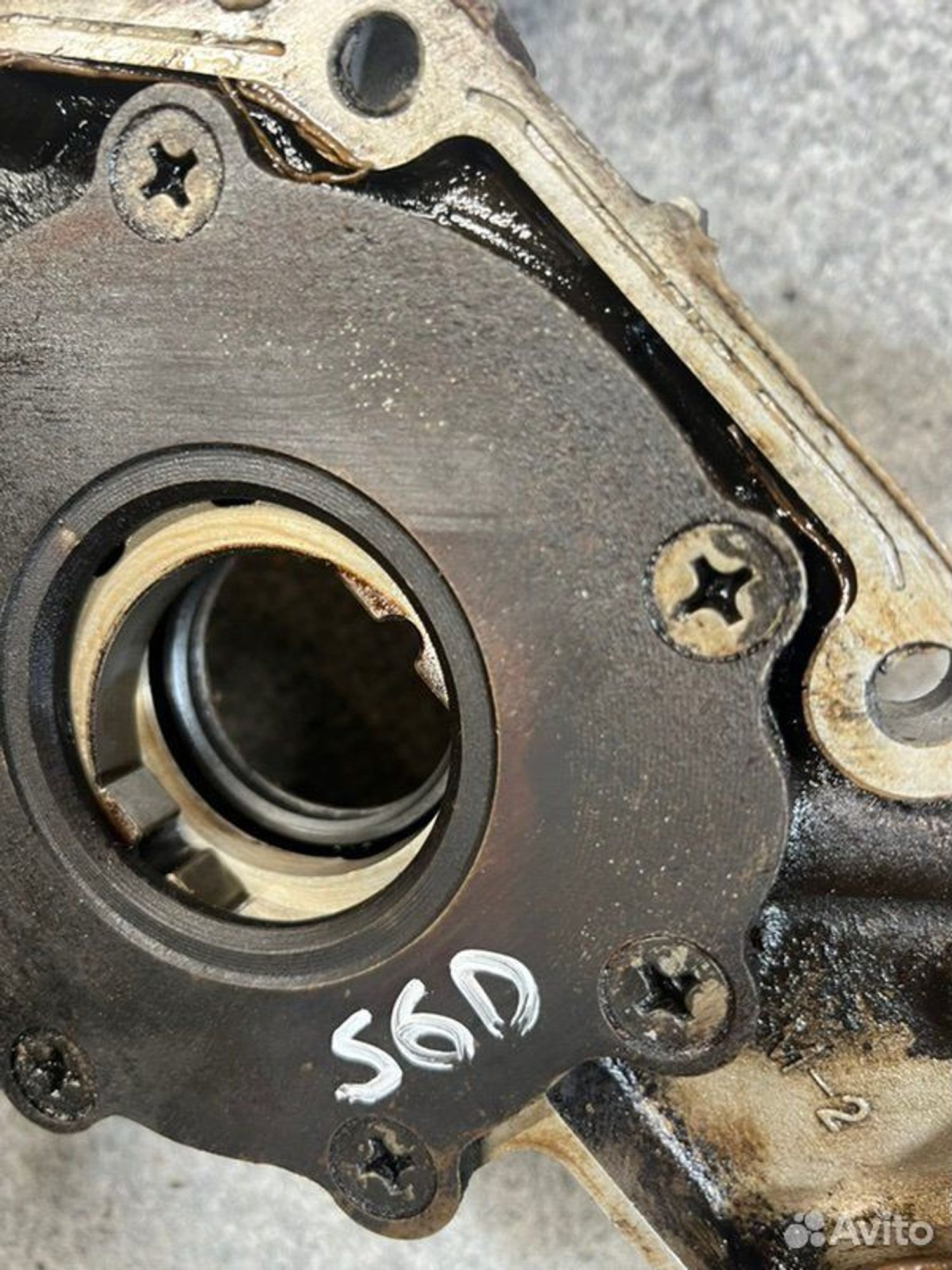 Масляный насос Kia Spectra SD S6D 2007, 2000 рублей, Семиозерка