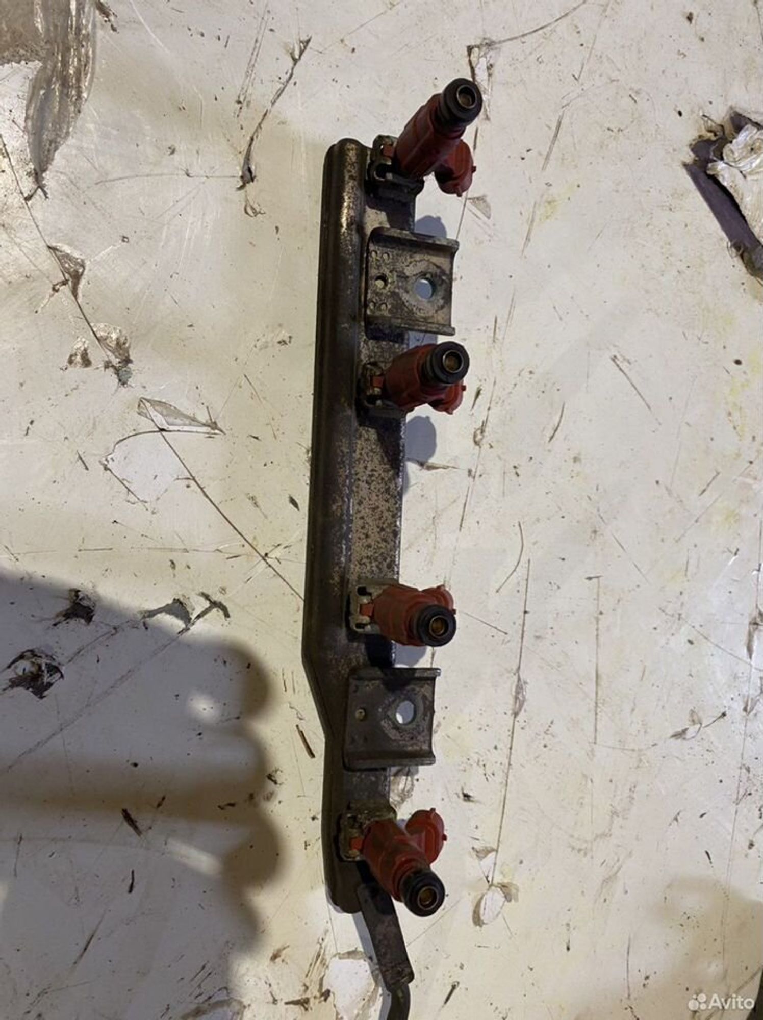 Топливная рампа с форсунками Nissan Almera n16, 2500 рублей, Семиозерка