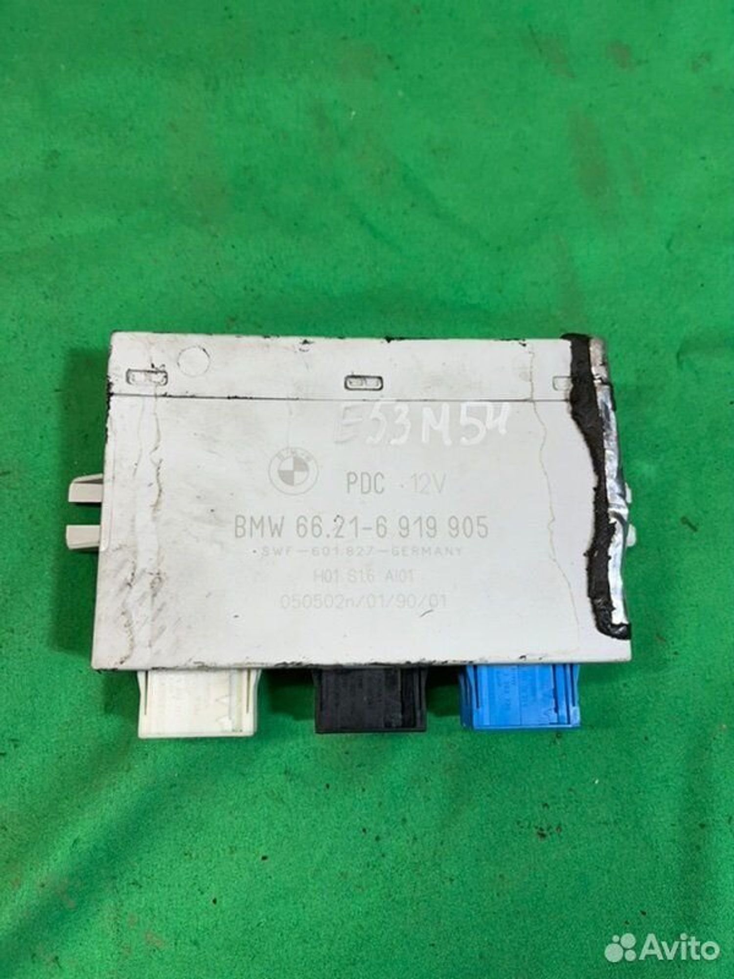 Блок управления парктроником Bmw X5 E53 M54B30, 1000 рублей, Семиозерка