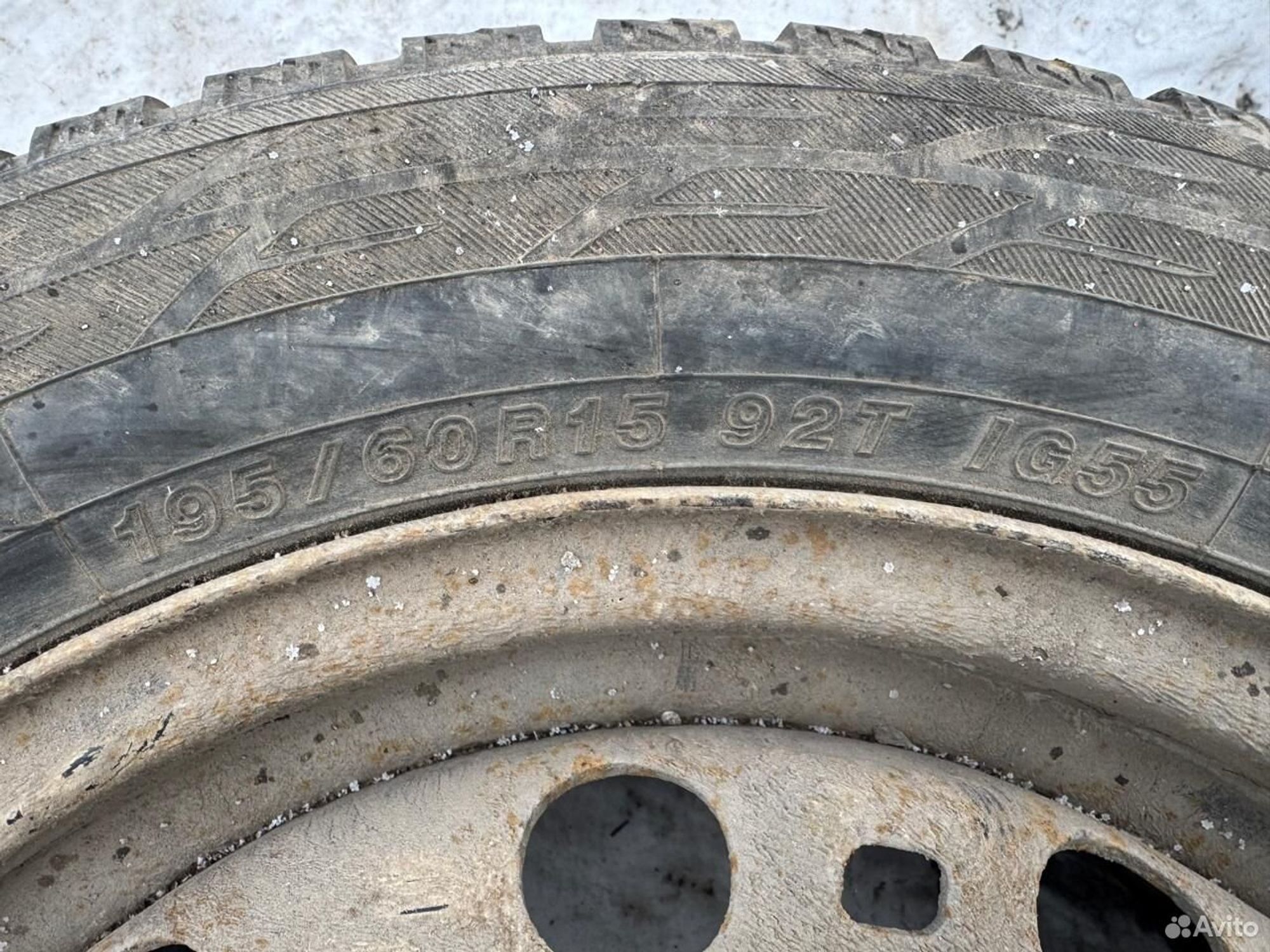 Колеса 195/60 R15, 5000 рублей, Семиозерка