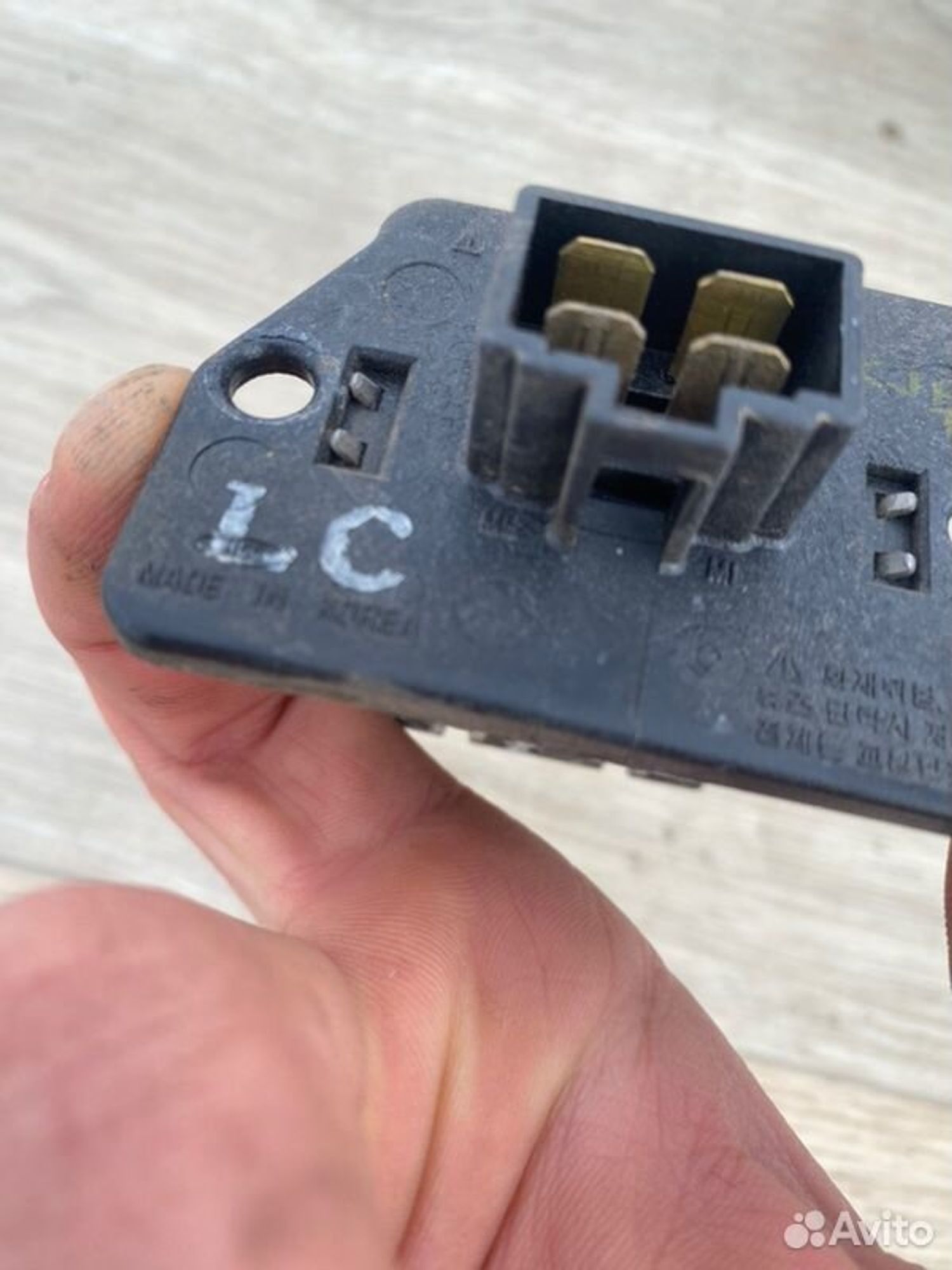 Резистор печки Hyundai Accent G4EB 2006, 900 рублей, Семиозерка