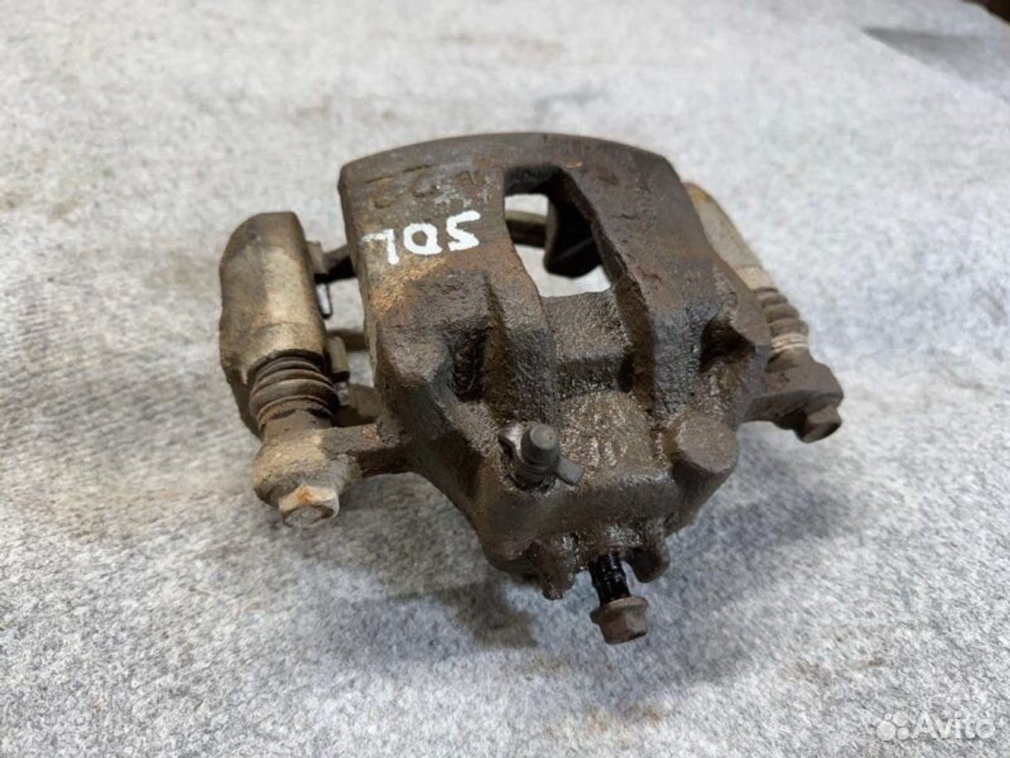 Суппорт тормозной передний левый Hyundai Solaris, 2200 рублей, Семиозерка