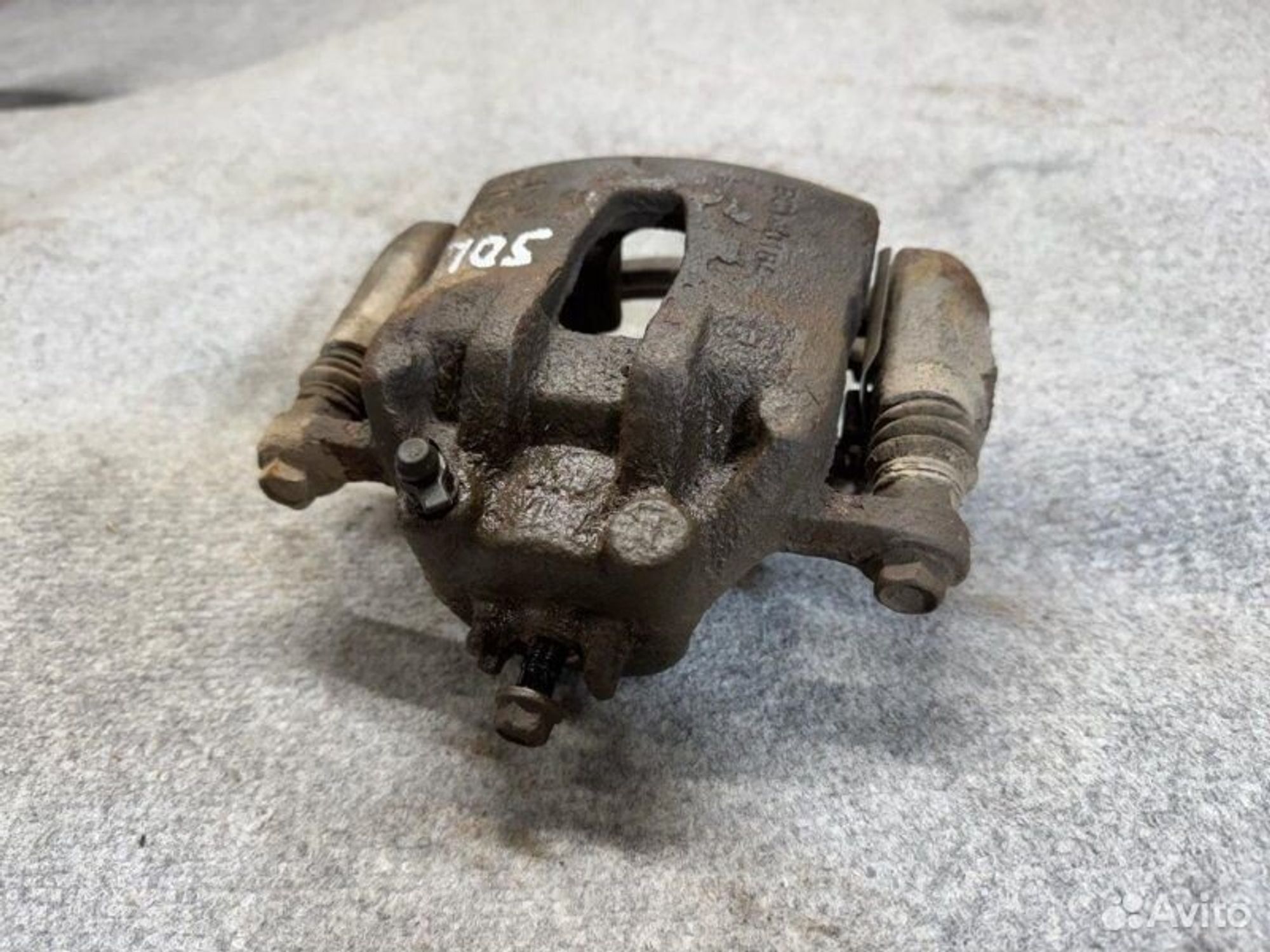 Суппорт тормозной передний левый Hyundai Solaris, 2200 рублей, Семиозерка