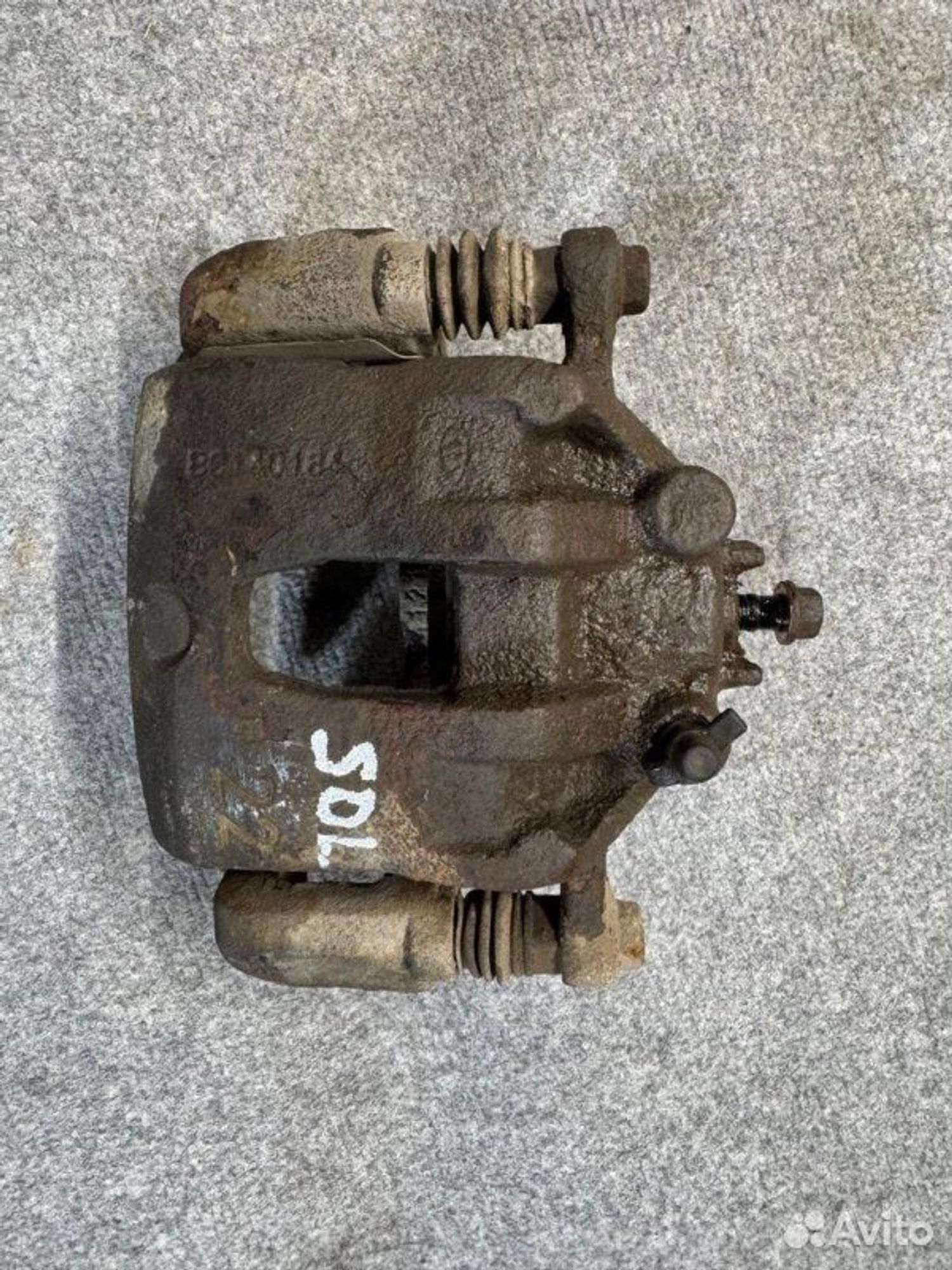 Суппорт тормозной передний левый Hyundai Solaris, 2200 рублей, Семиозерка