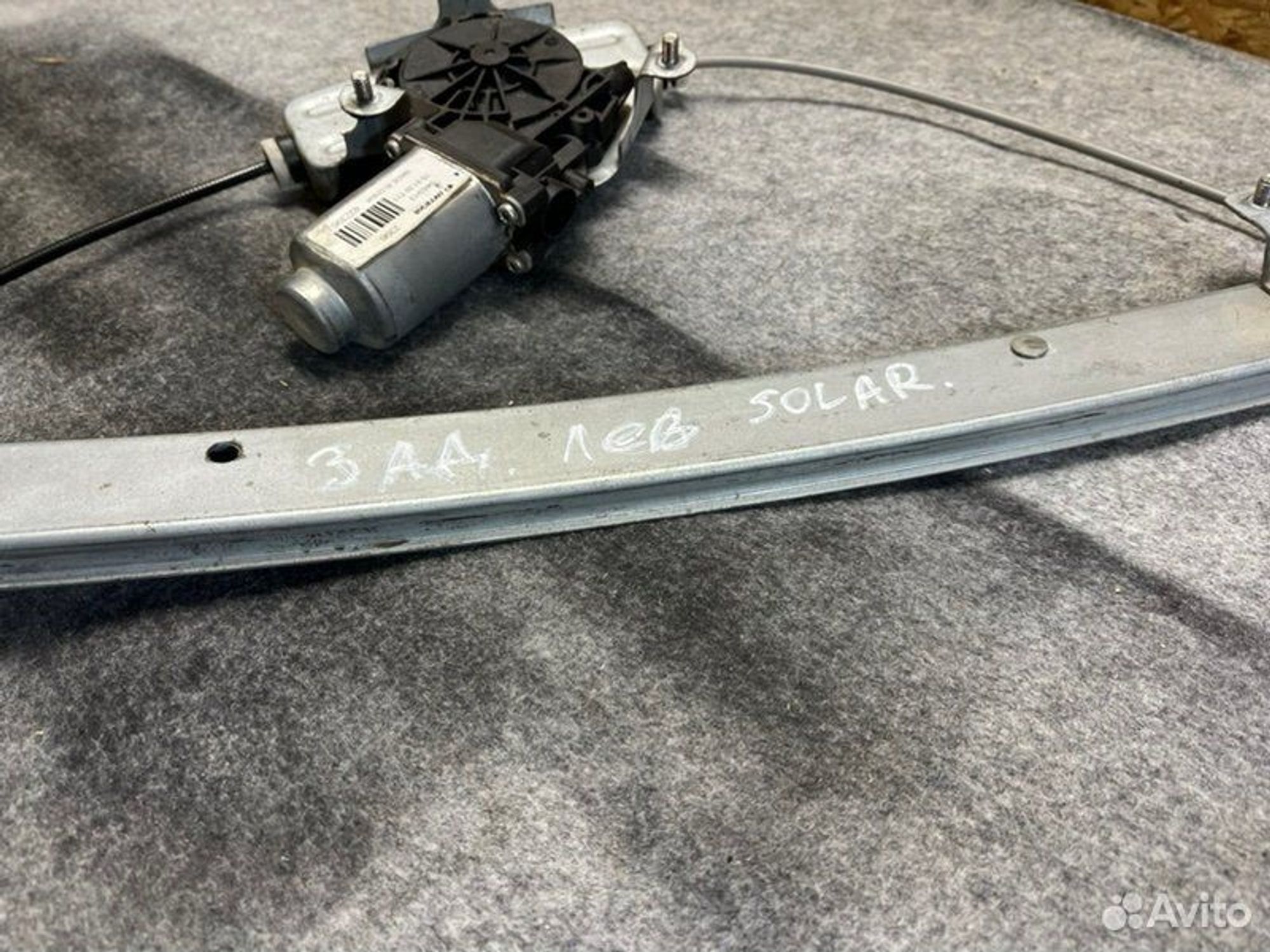 Стеклоподъемный механизм задний левый Hyundai, 900 рублей, Семиозерка