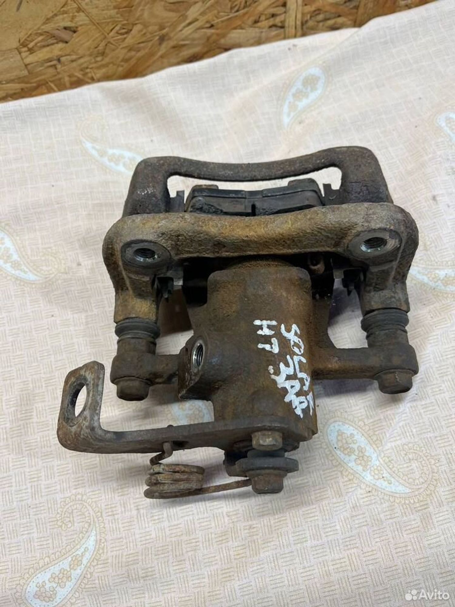 Суппорт задний левый Hyundai Solaris 1, 4000 рублей, Семиозерка