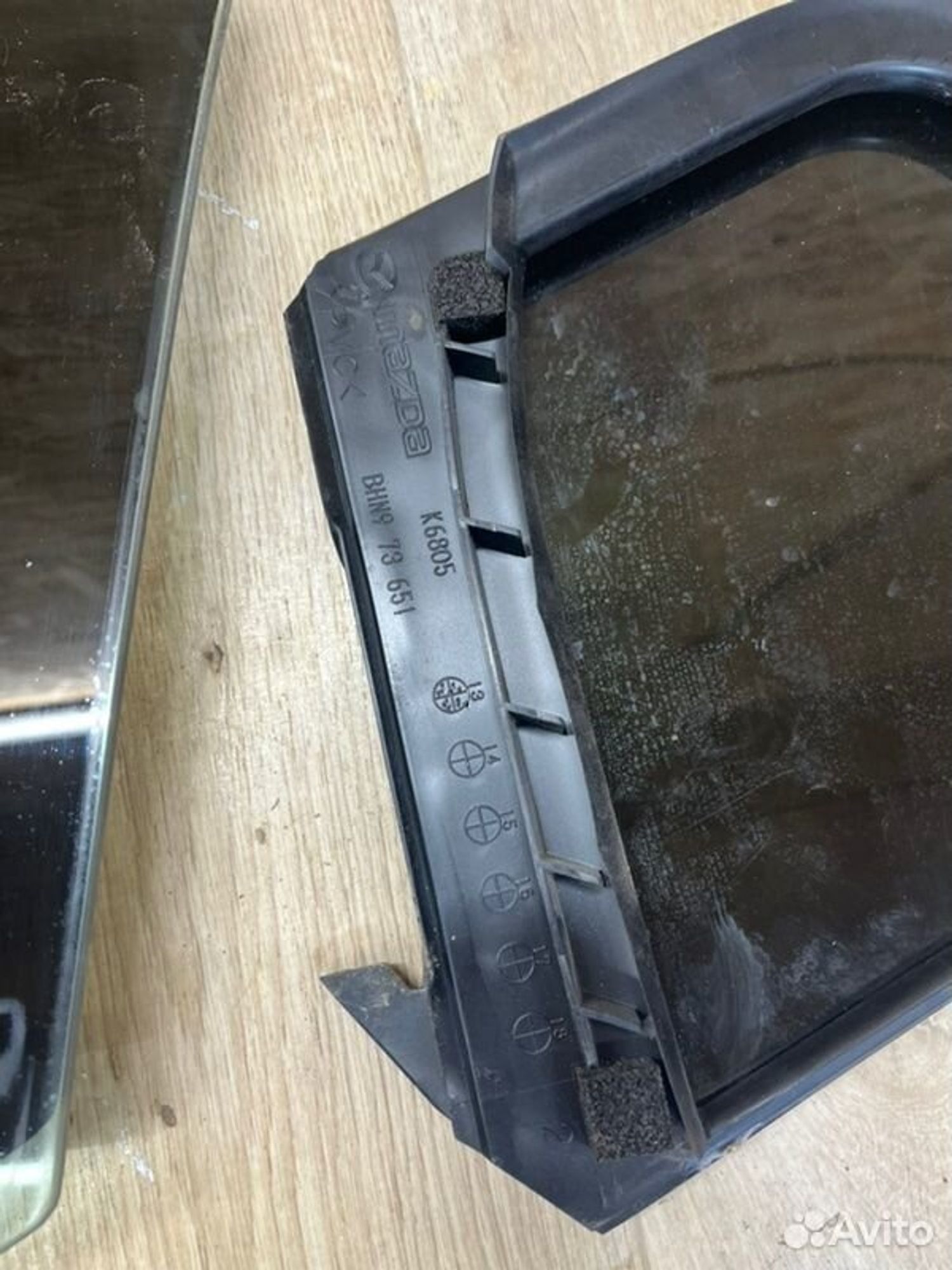 Стекло двери заднее левое Mazda 3 BM Z6 2013, 2000 рублей, Семиозерка