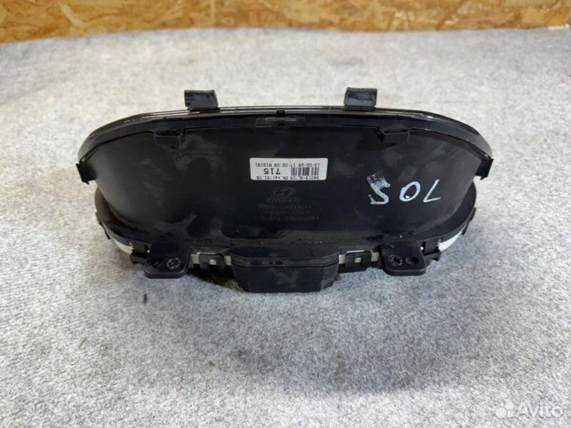 Панель приборов Hyundai Solaris G4FC 2013, 3000 рублей, Семиозерка