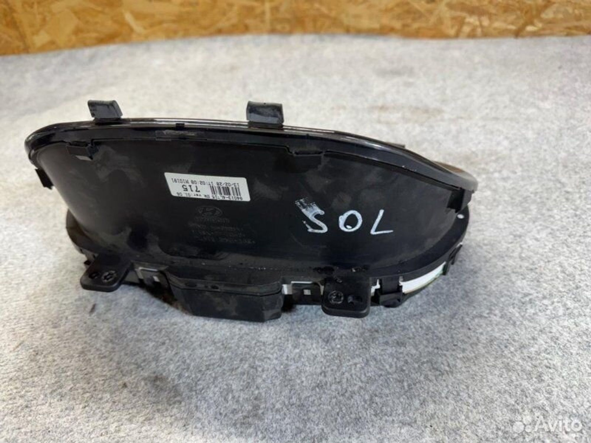 Панель приборов Hyundai Solaris G4FC 2013, 3000 рублей, Семиозерка