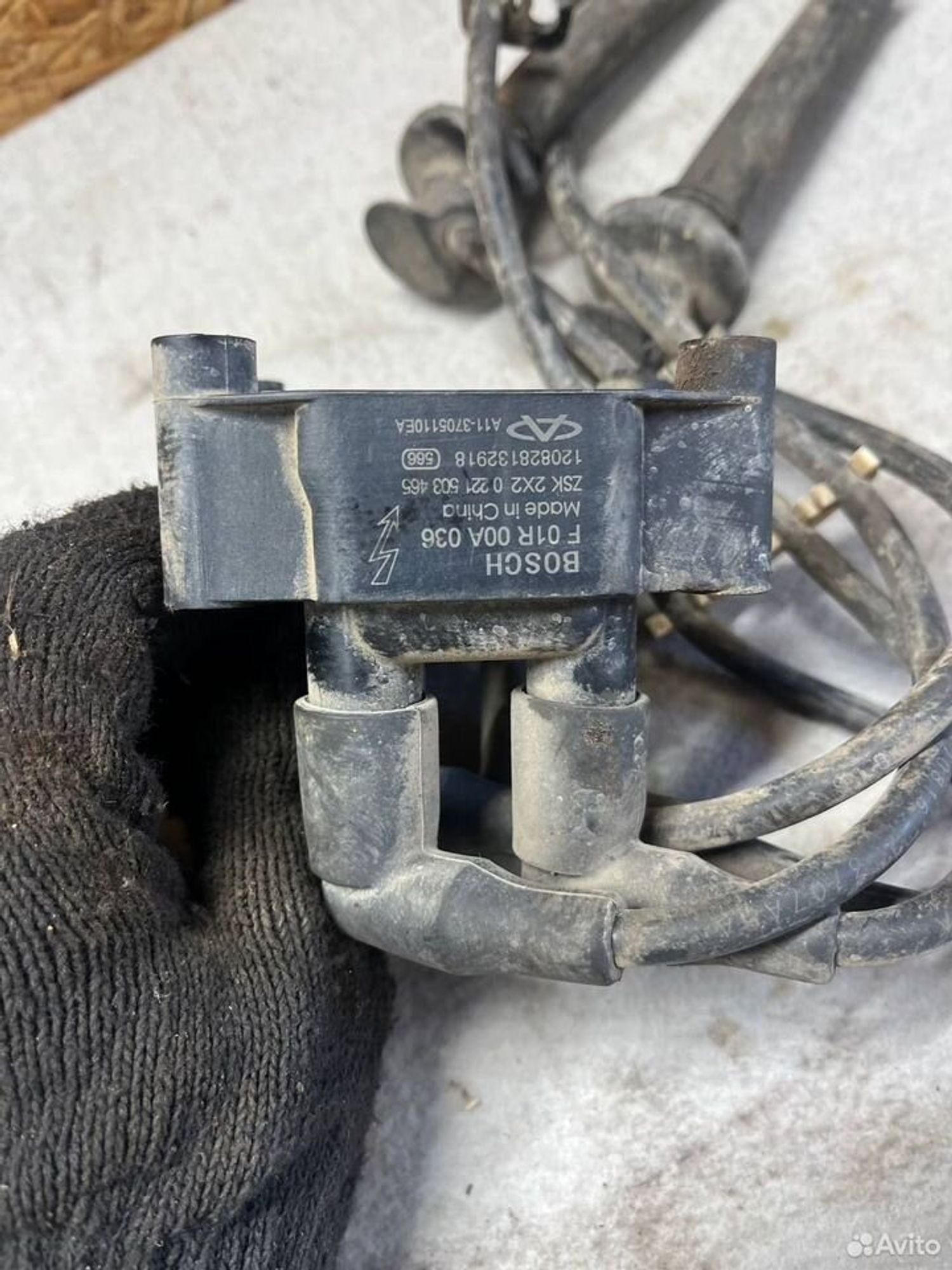 Катушка зажигания Chery Bonus a13, 1500 рублей, Семиозерка