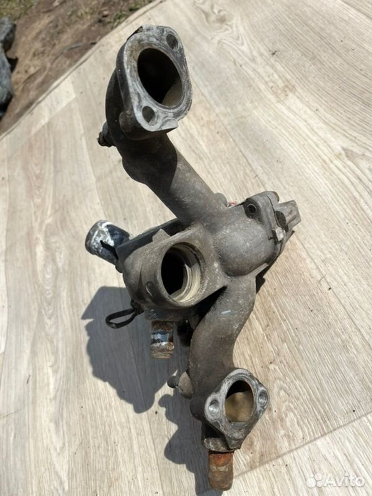 Корпус термостата Mitsubishi Galant E54A 6A12 1995, 1000 рублей, Семиозерка