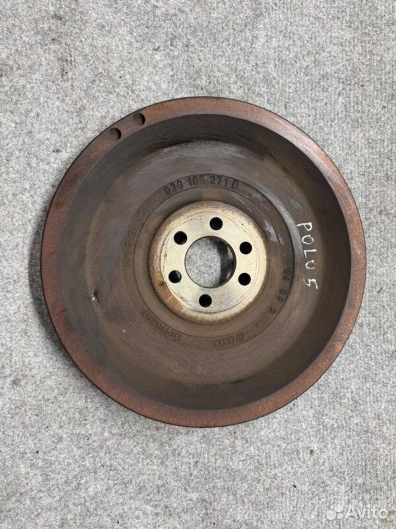 Маховик МКПП Volkswagen Polo CFN 2012, 2000 рублей, Семиозерка