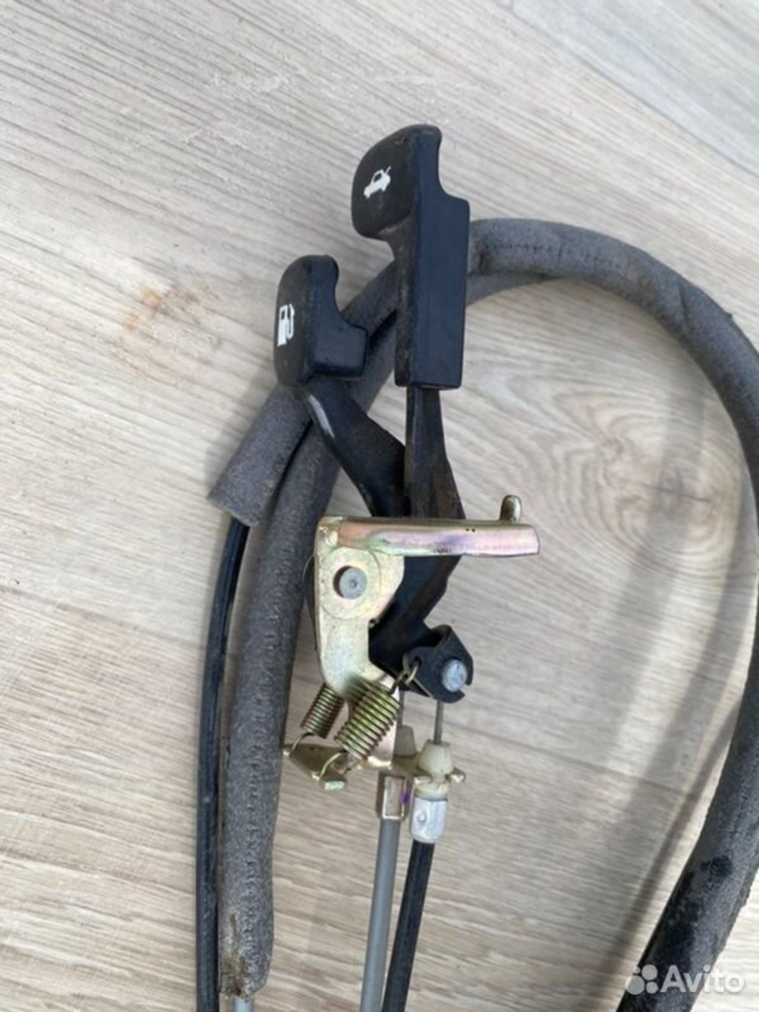 Трос лючка топливного бака Hyundai Accent G4EB, 800 рублей, Семиозерка