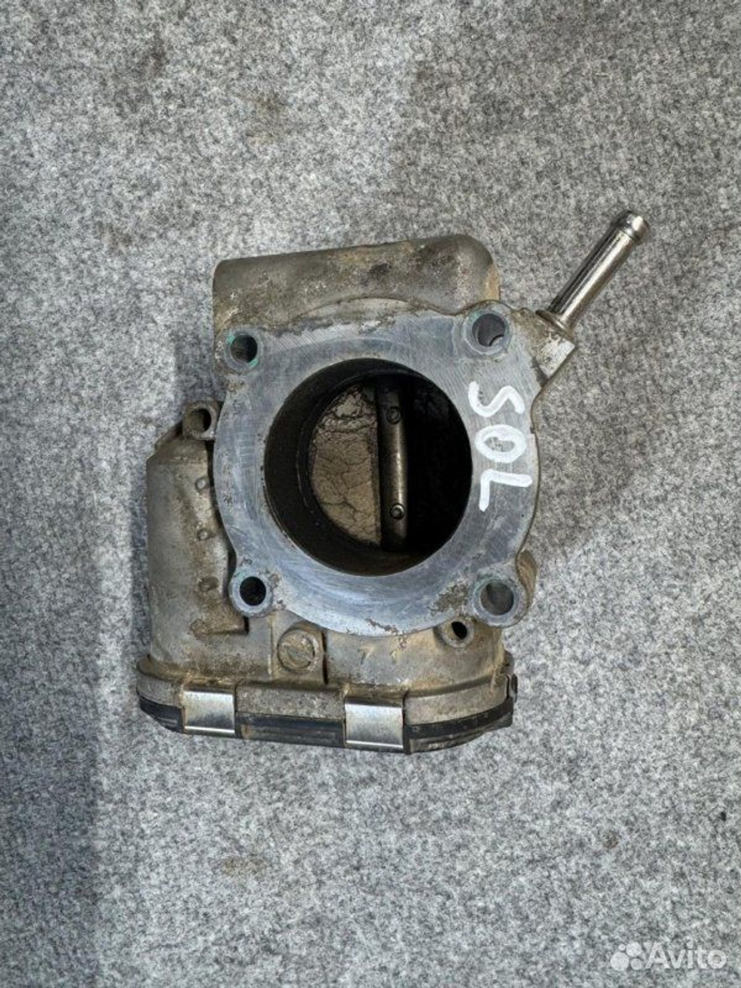 Дроссельная заслонка Hyundai Solaris G4FC 2013, 5000 рублей, Семиозерка