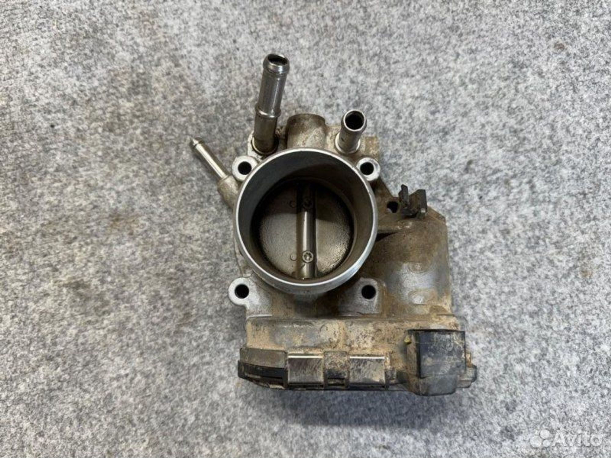 Дроссельная заслонка Hyundai Solaris G4FC 2013, 5000 рублей, Семиозерка