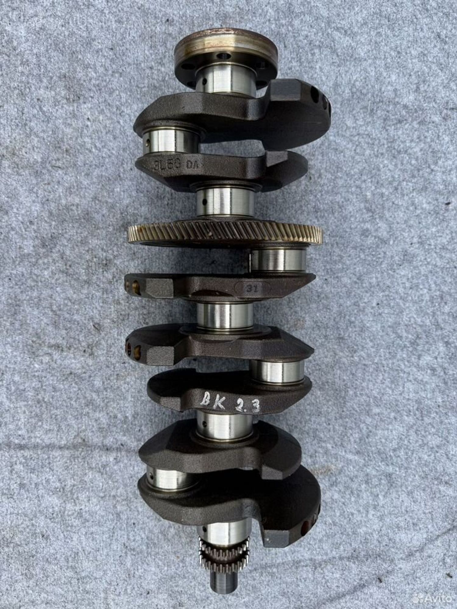 Коленвал Mazda 3 bk 2.3, 25000 рублей, Семиозерка