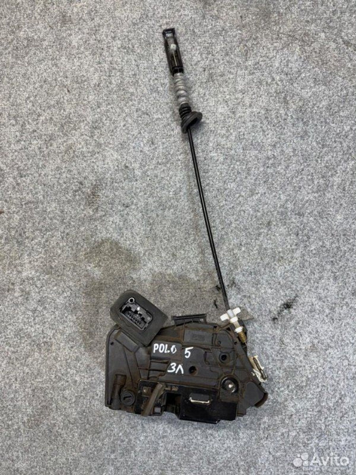 Замок боковой двери задний левый Volkswagen Polo, 1500 рублей, Семиозерка